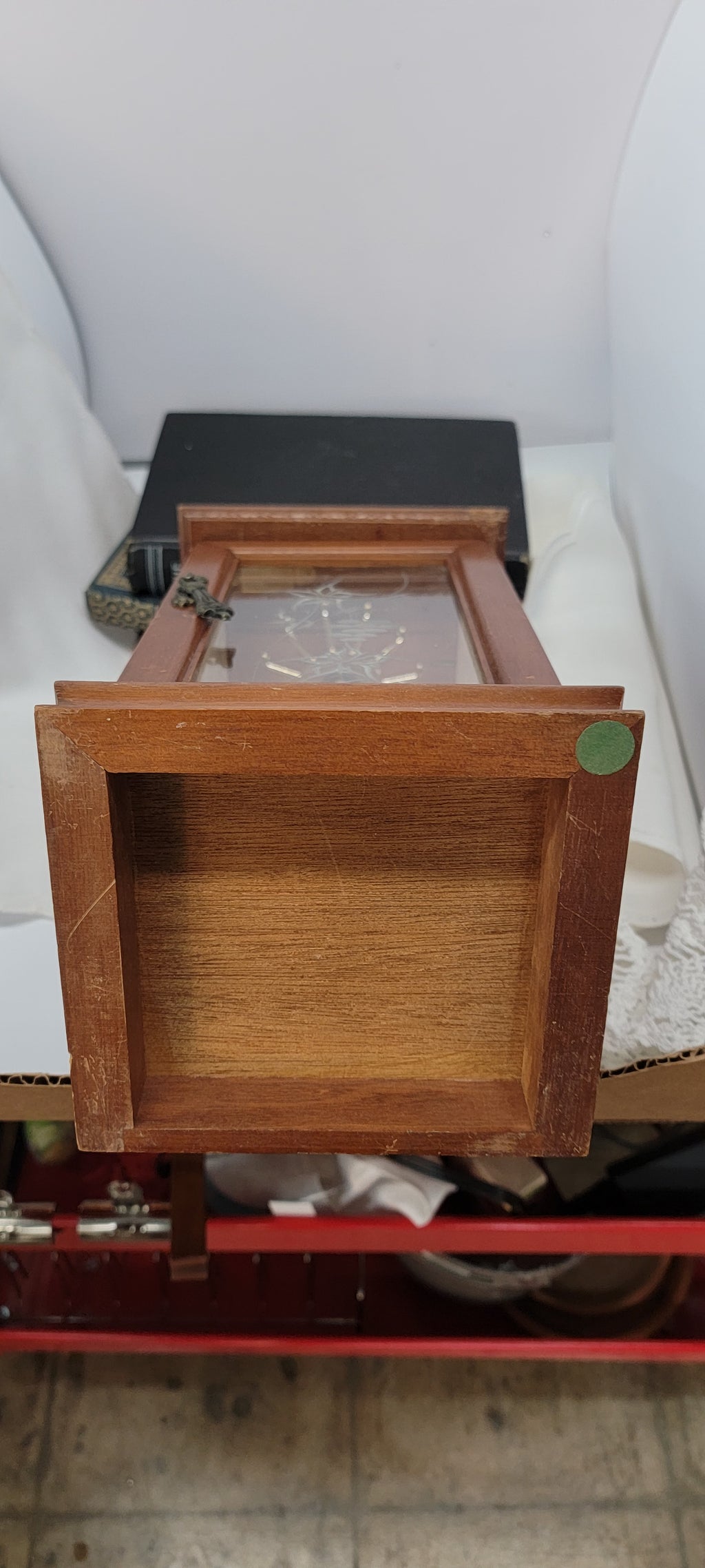 Vintage Wooden Display Case