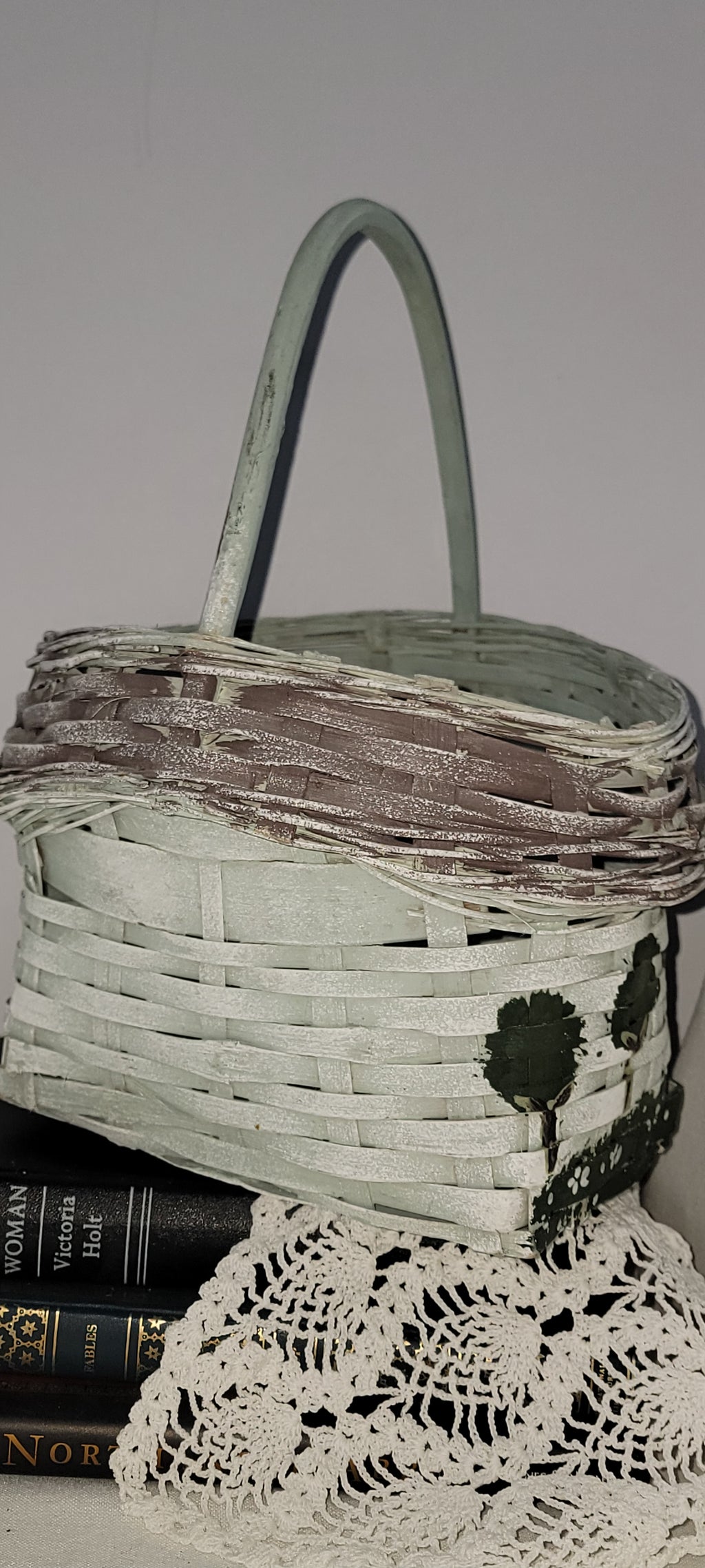 Candy Store Themed Woven Basket