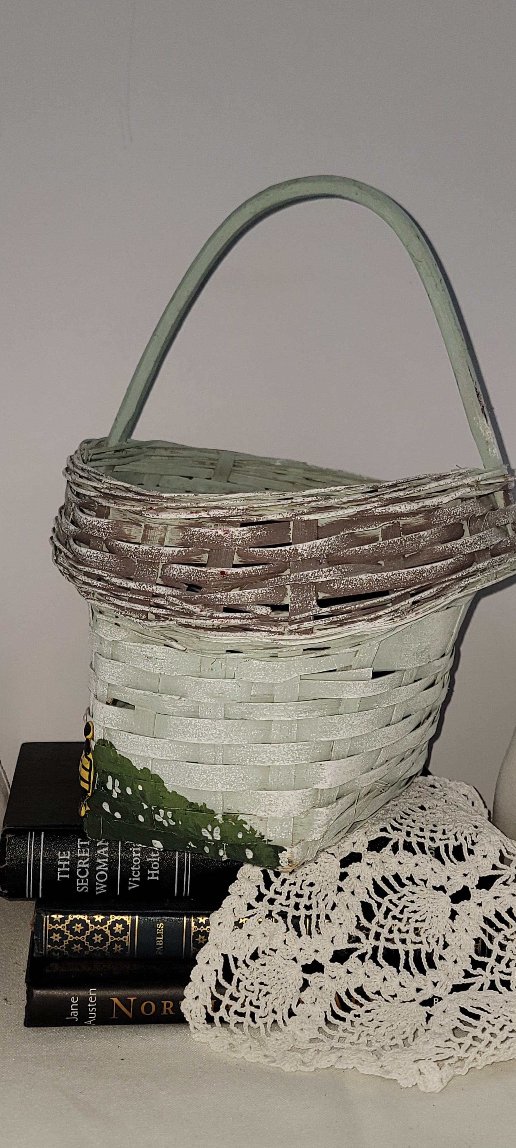 Candy Store Themed Woven Basket