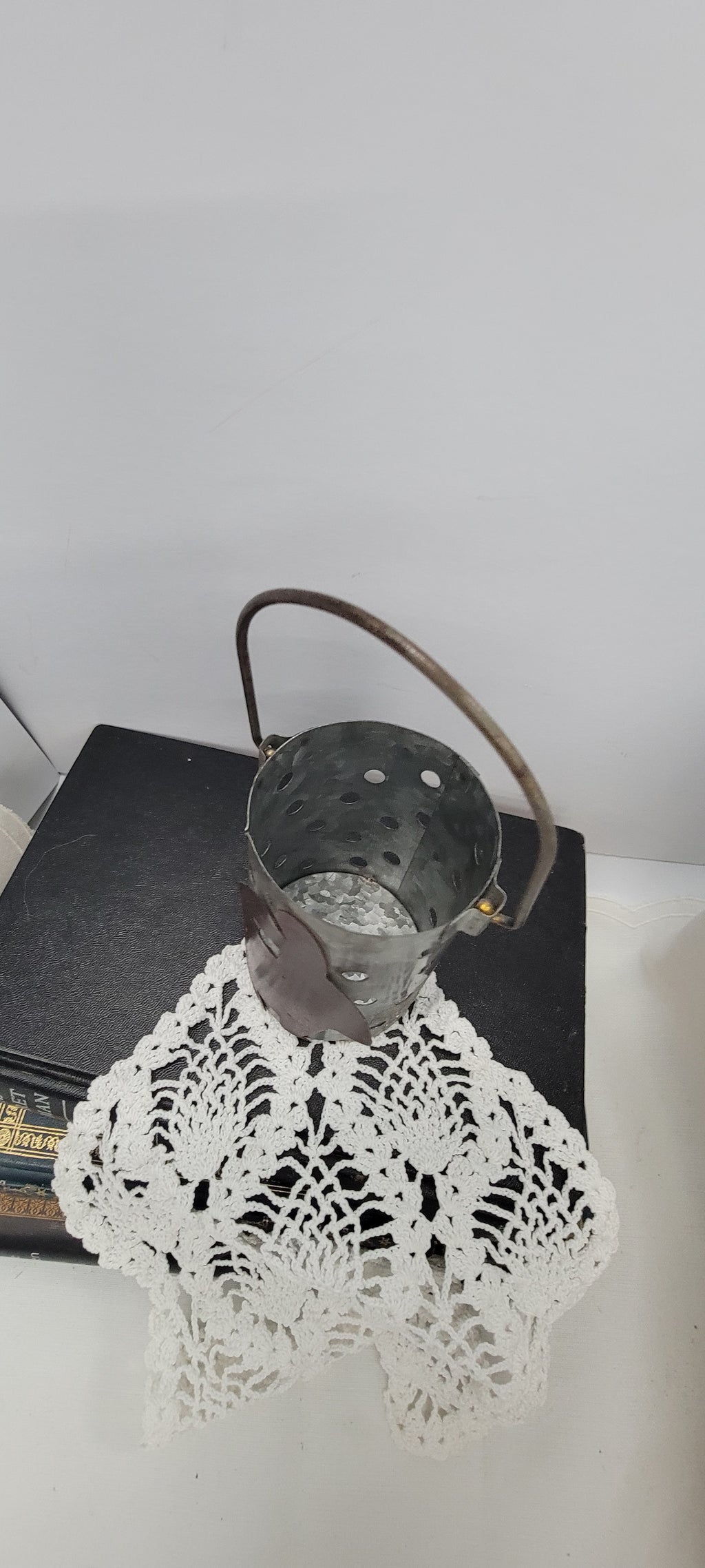 Galvanized Metal Bunny Bucket