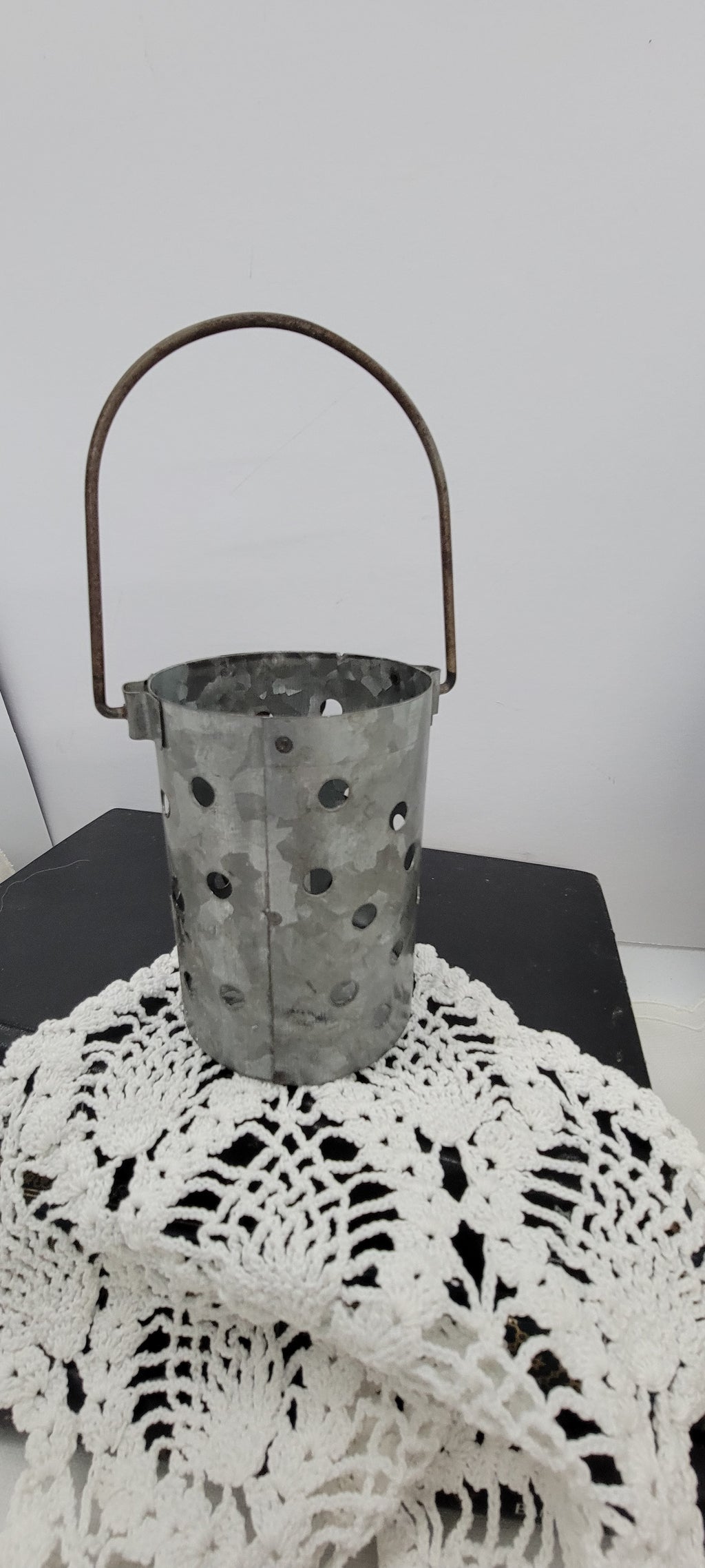 Galvanized Metal Bunny Bucket