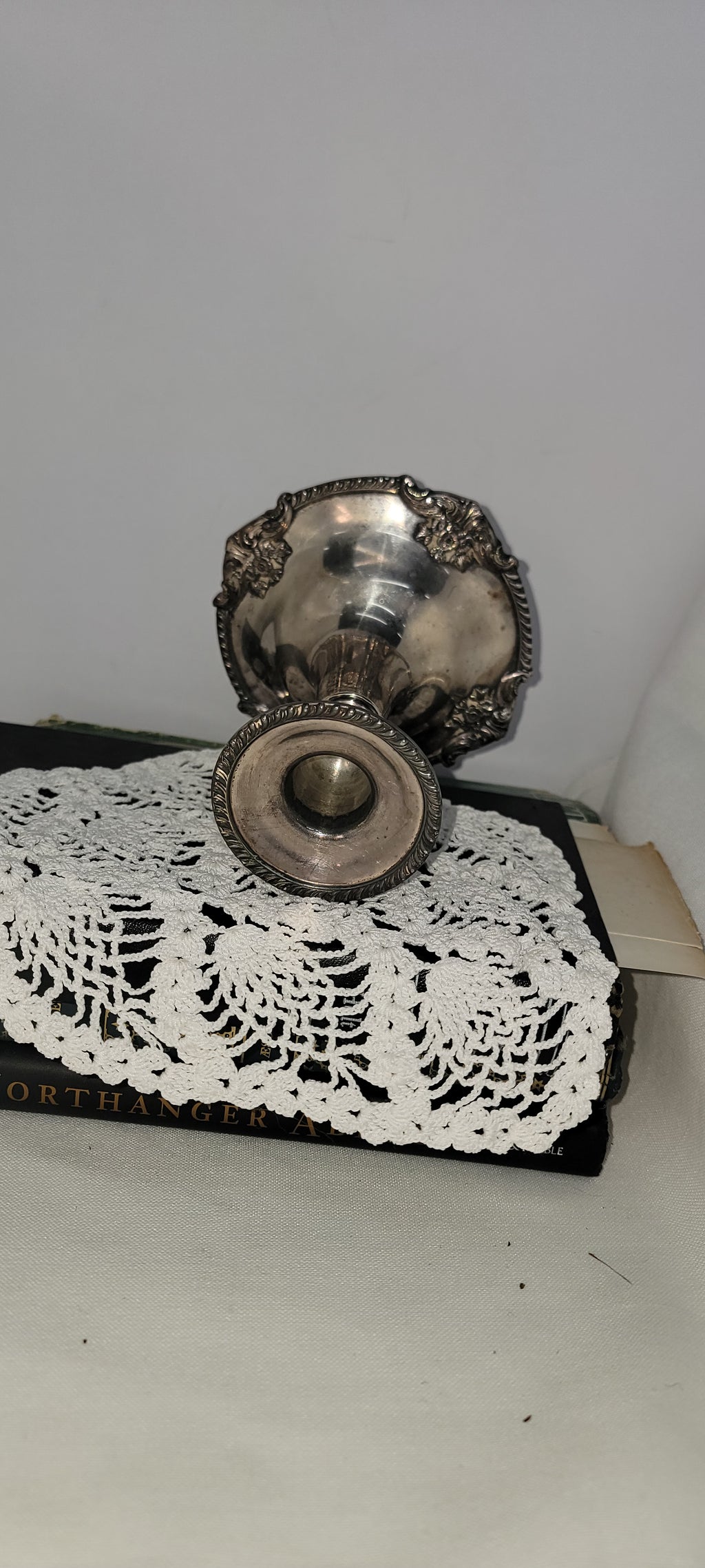 Vintage Silver Plated Candy Dish