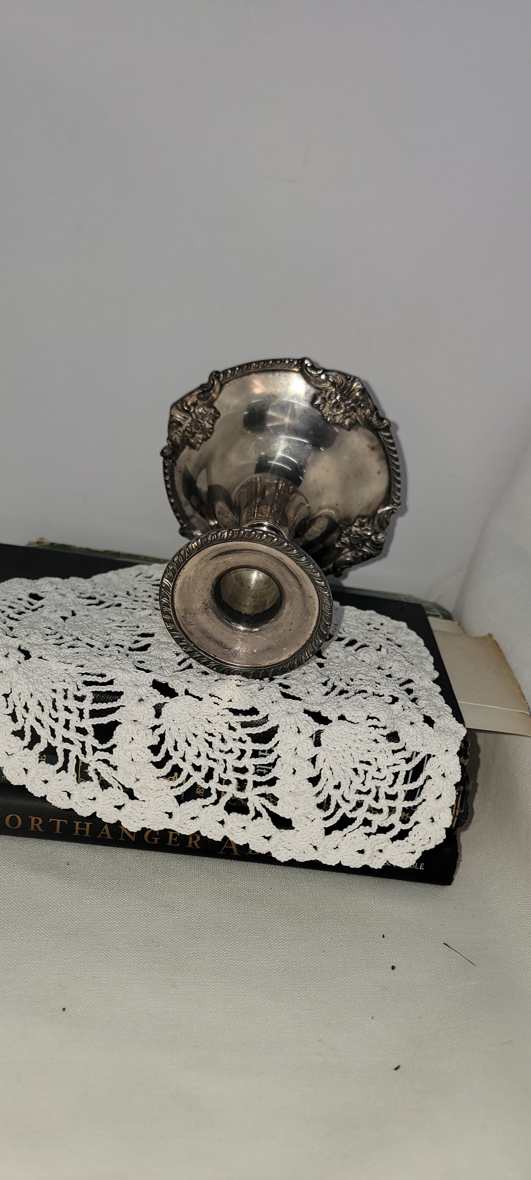 Vintage Silver Plated Candy Dish