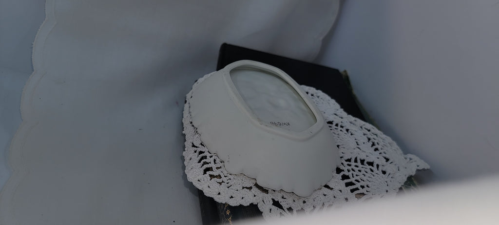 Vintage Floral Porcelain Dish