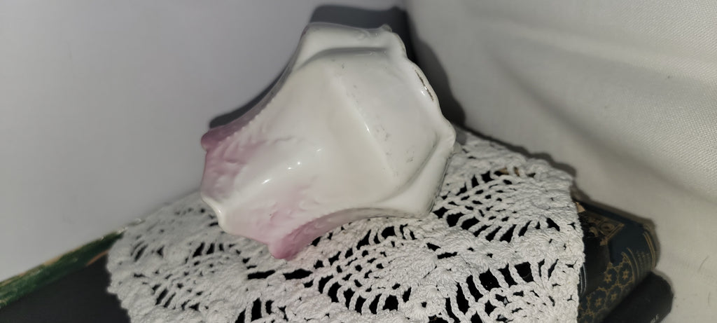 Vintage Pink Floral Creamer