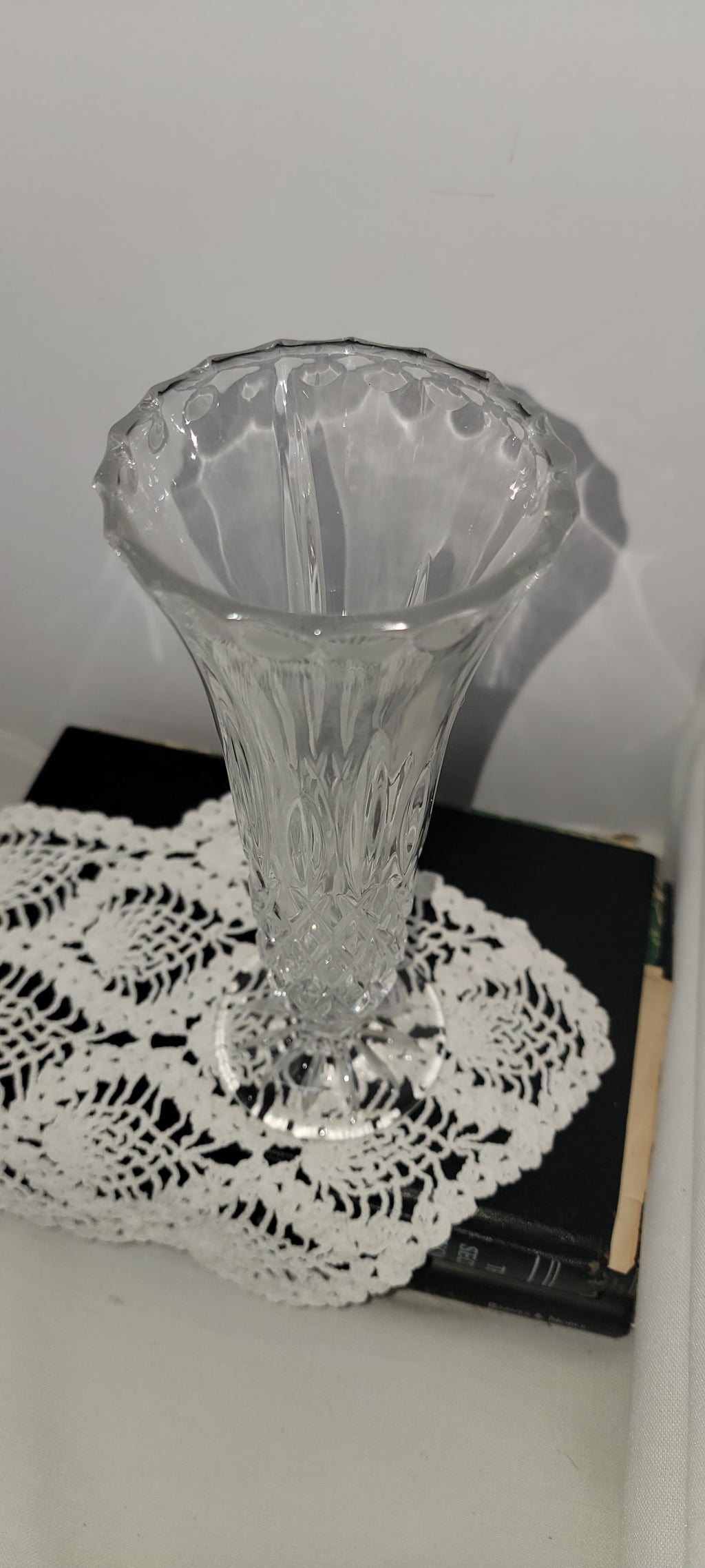 Gorham west germany full lead Crystal Decorative Vase