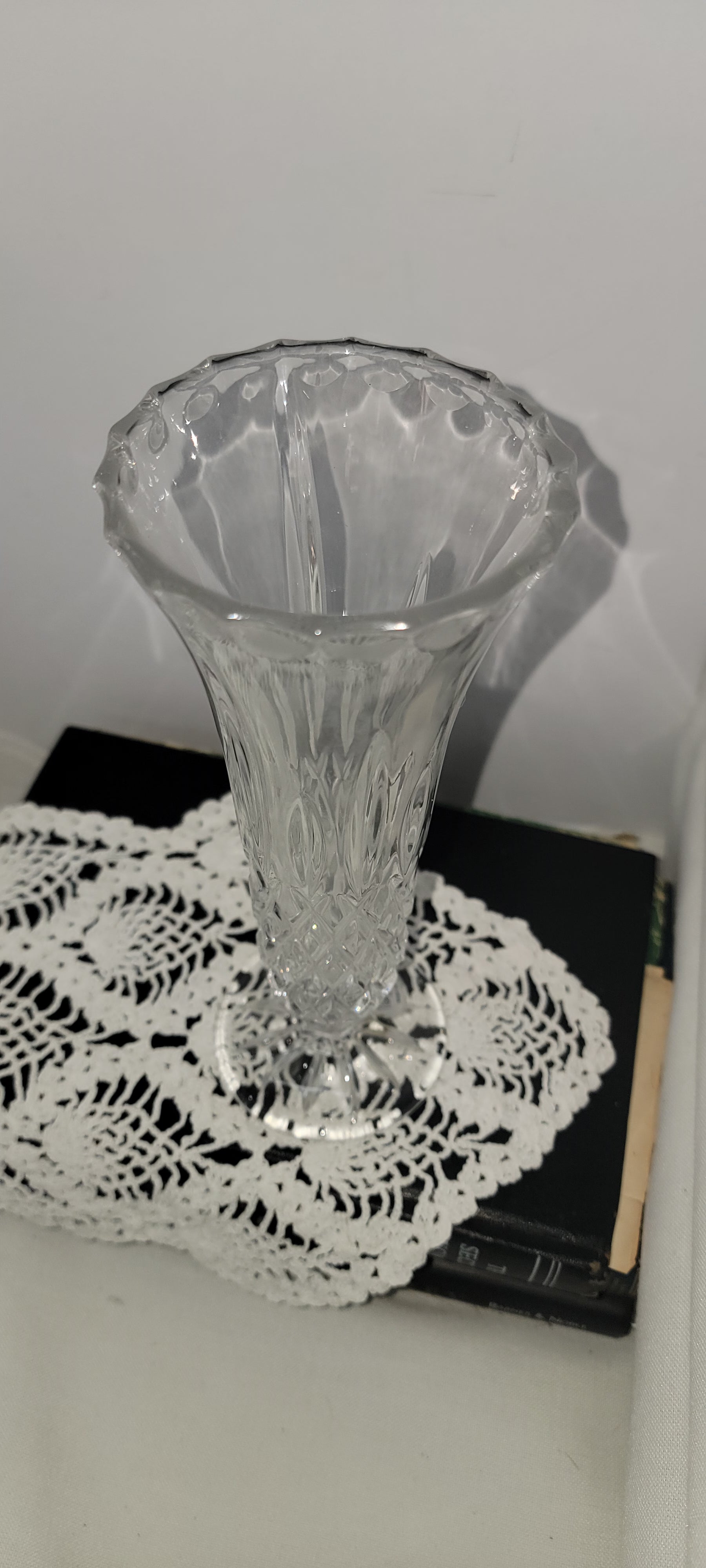Gorham west germany full lead Crystal Decorative Vase