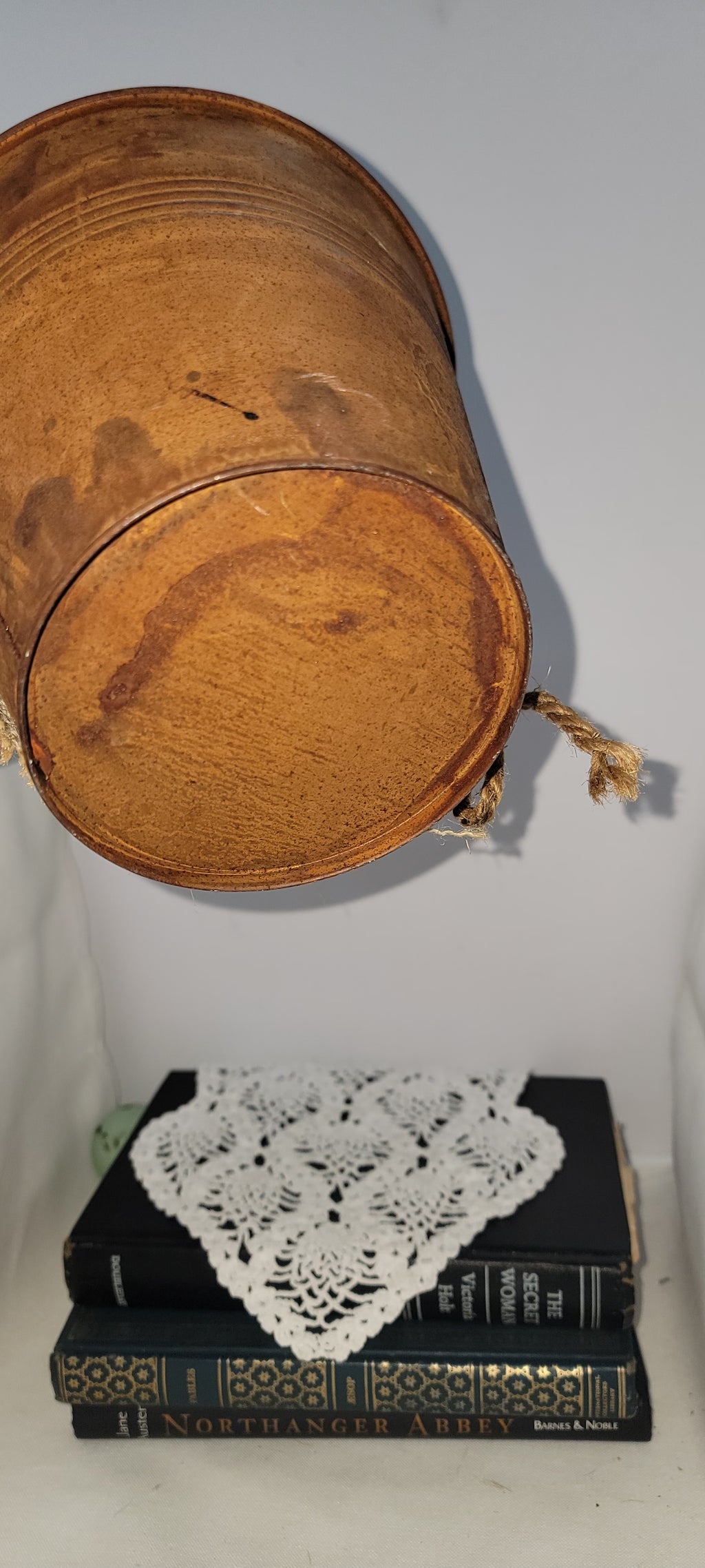 Decorative Nesting Bucket with Eggs
