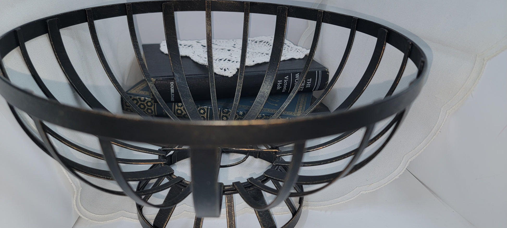 Vintage Metal Wire Basket