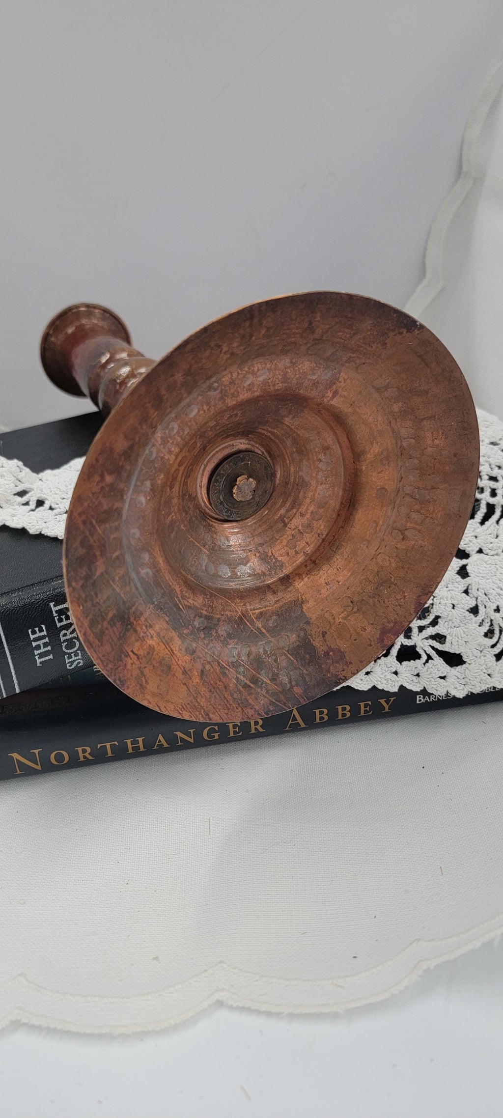 Vintage Copper Candle Holder
