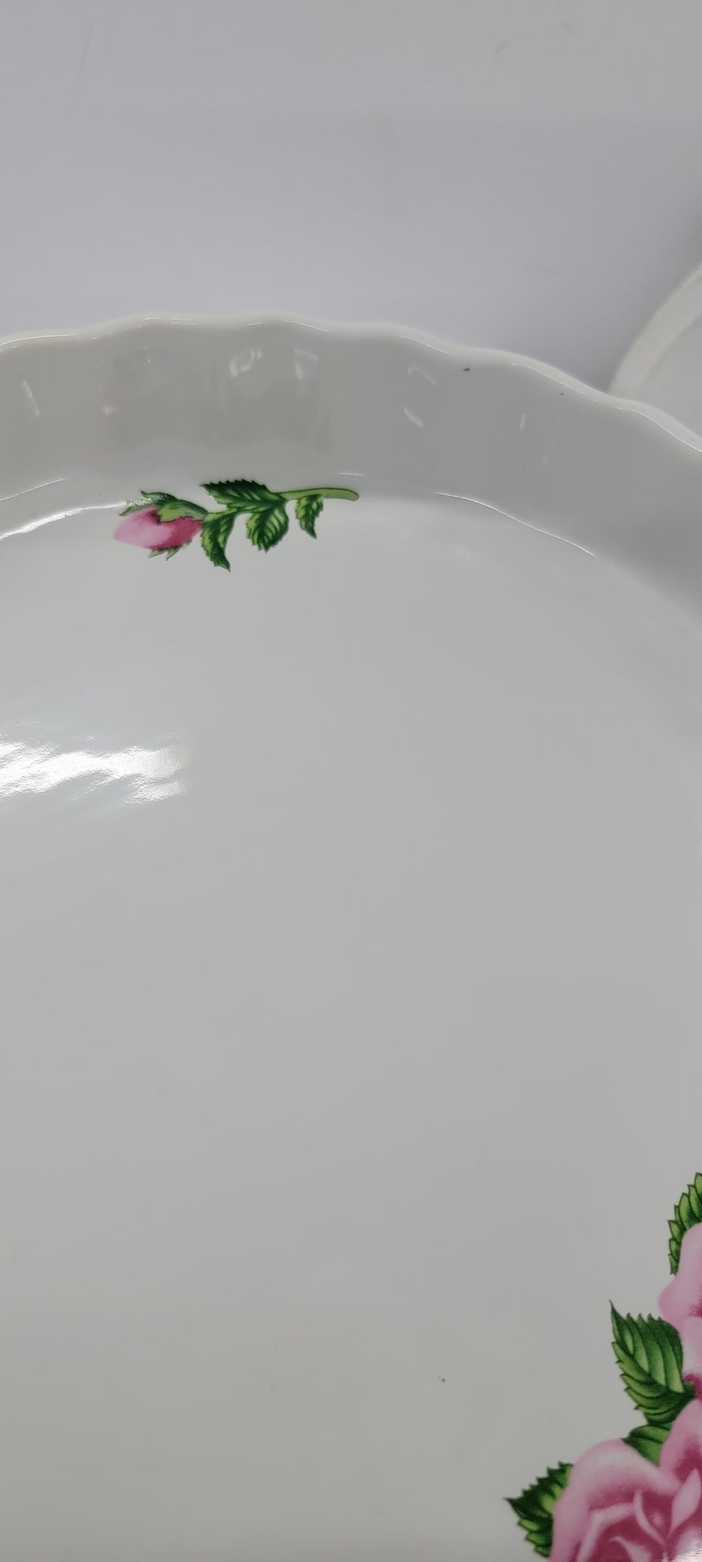Christineholm Rose Pattern Pie Dish
