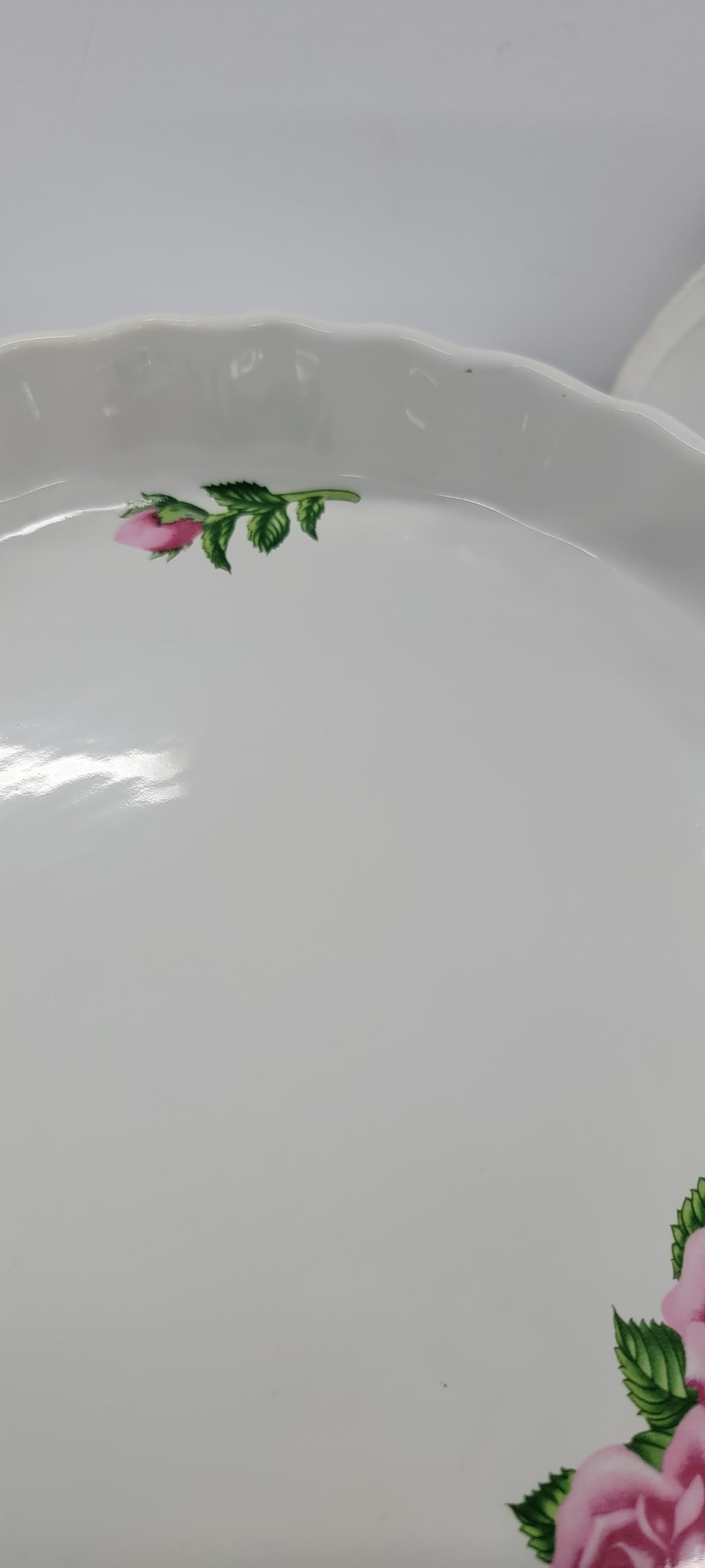 Christineholm Rose Pattern Pie Dish