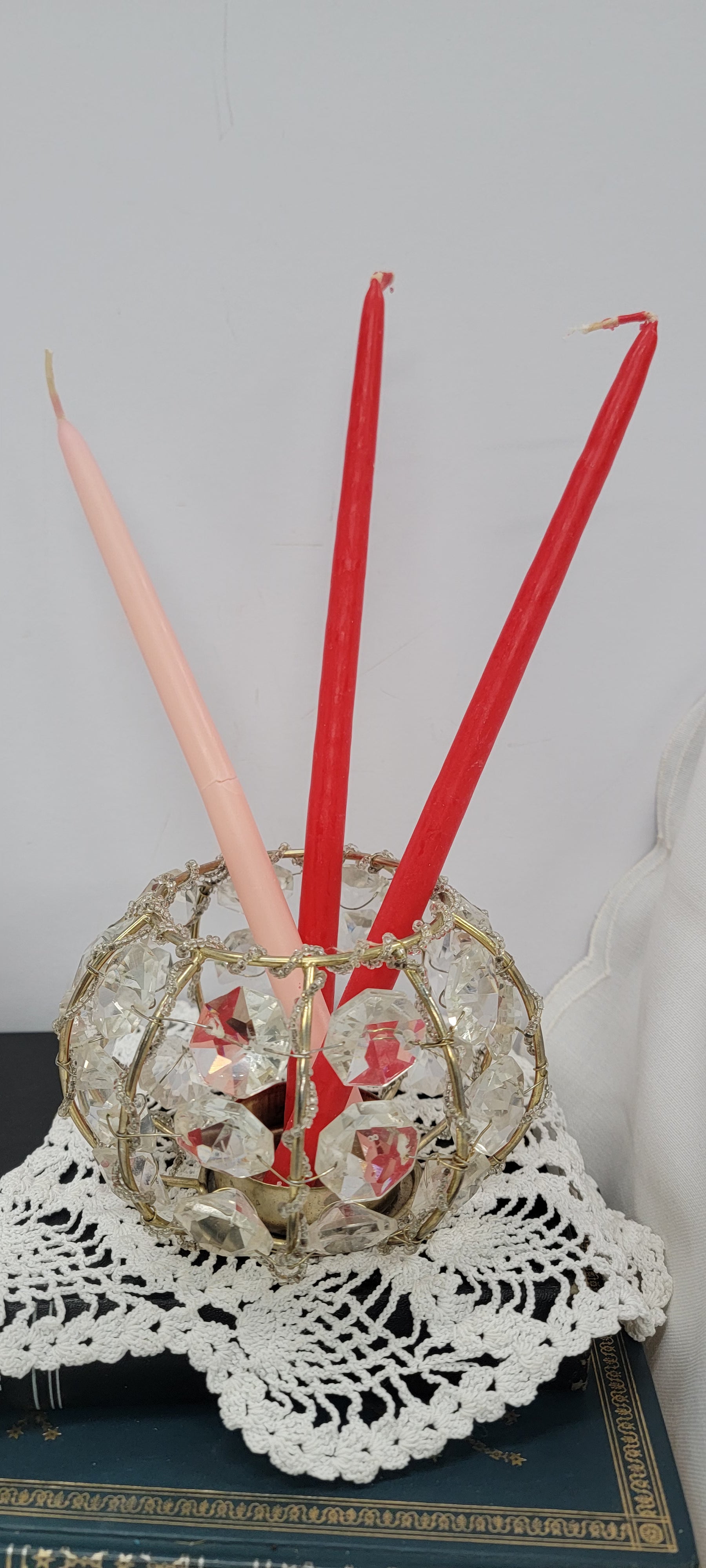 Crystal Decorative Candle Holder