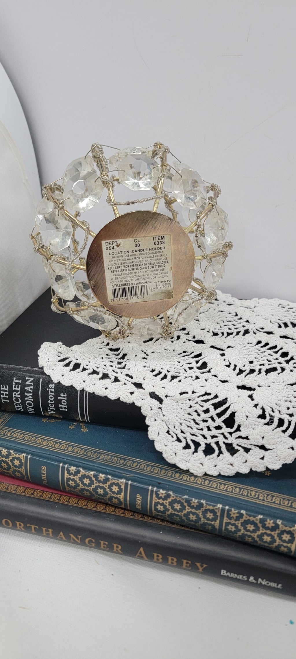 Crystal Decorative Candle Holder
