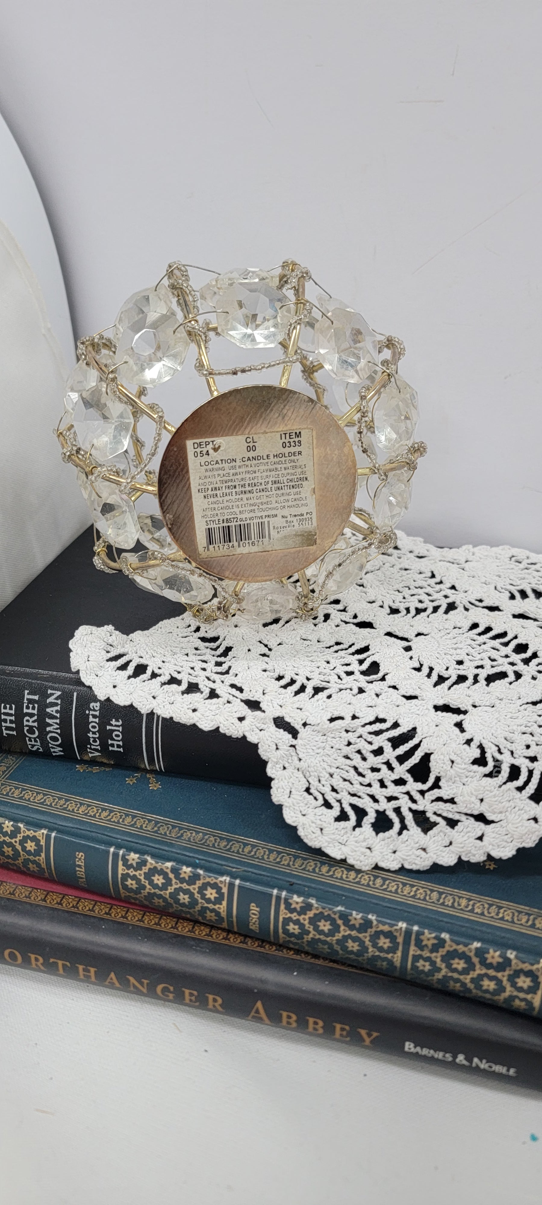Crystal Decorative Candle Holder