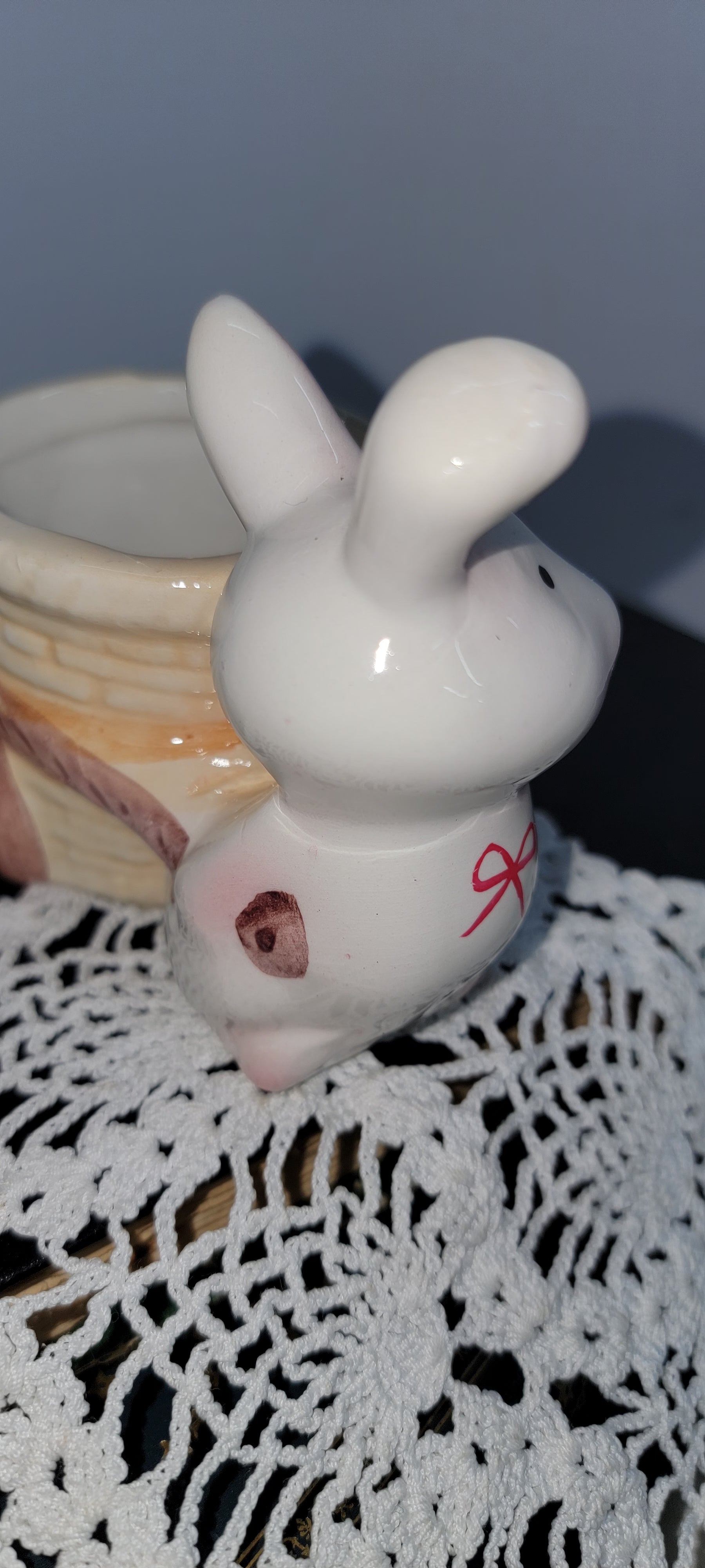 Ceramic Bunny Planter