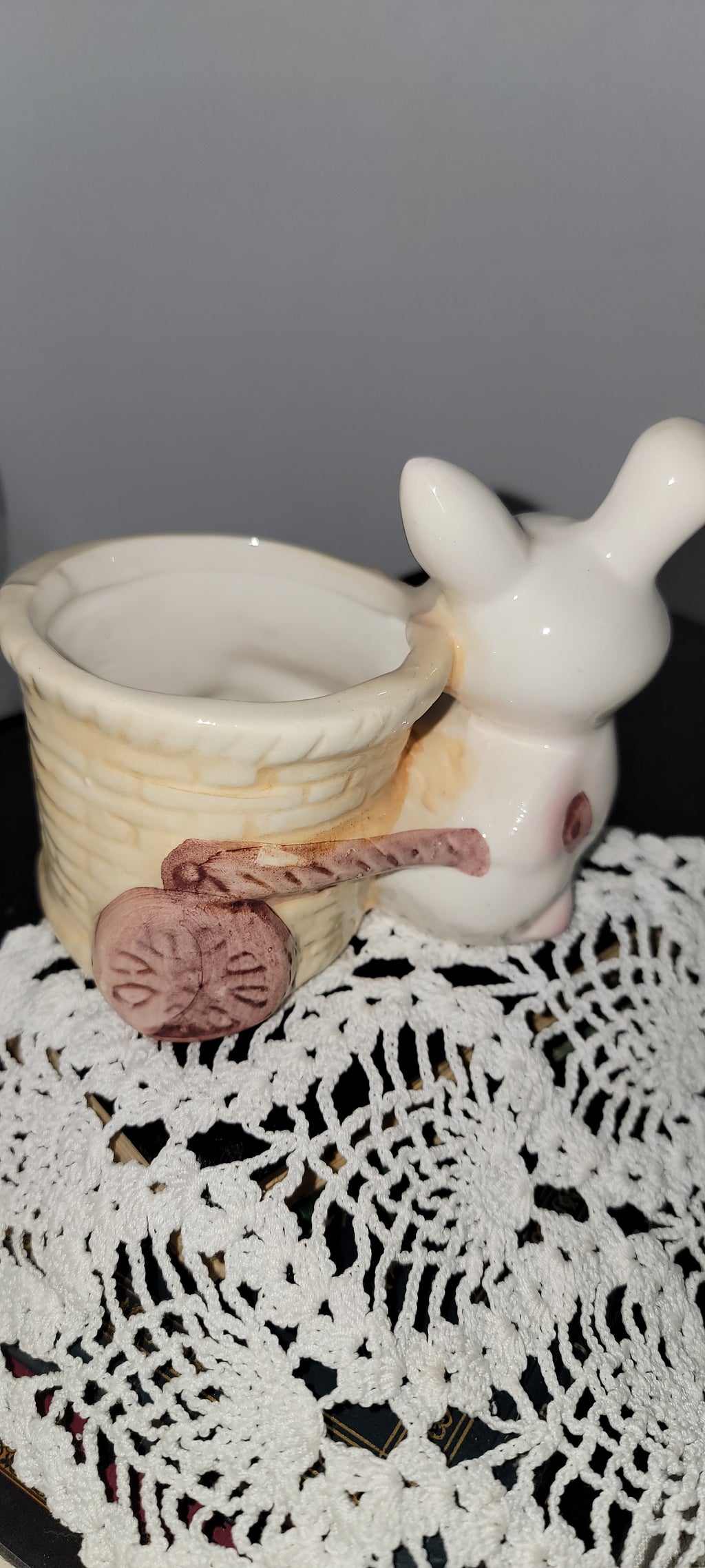 Ceramic Bunny Planter
