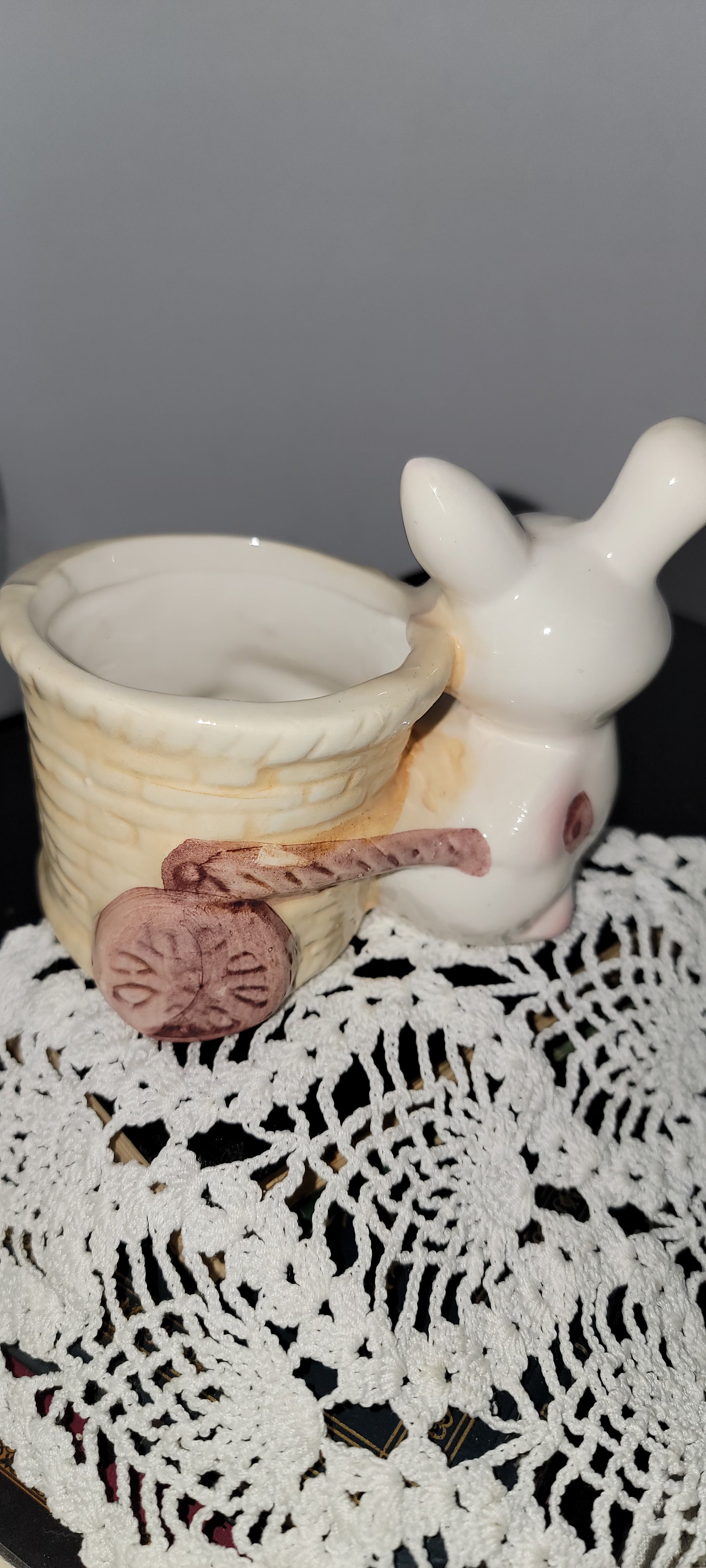 Ceramic Bunny Planter