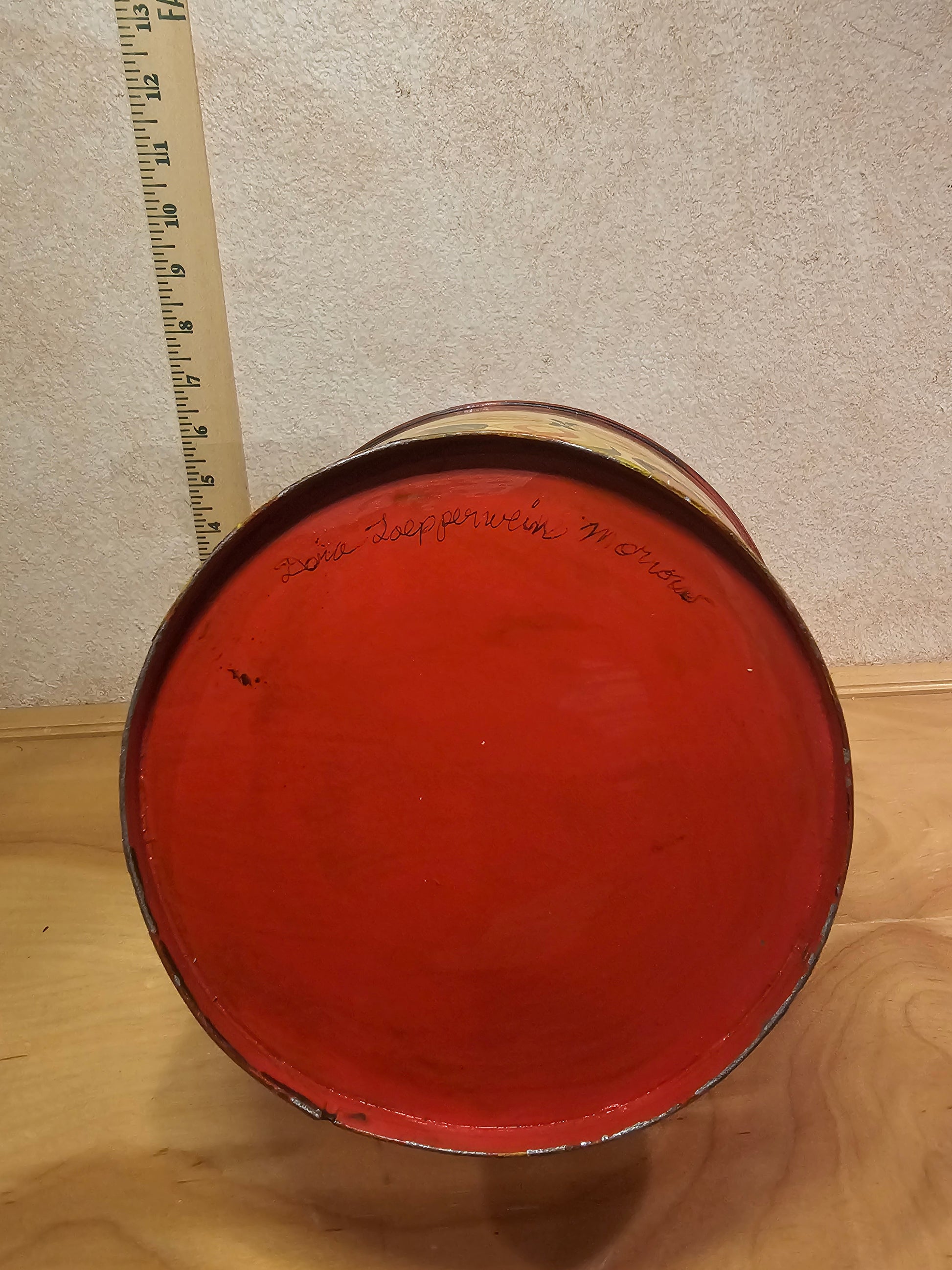 Vintage Hand-Painted Water Jug