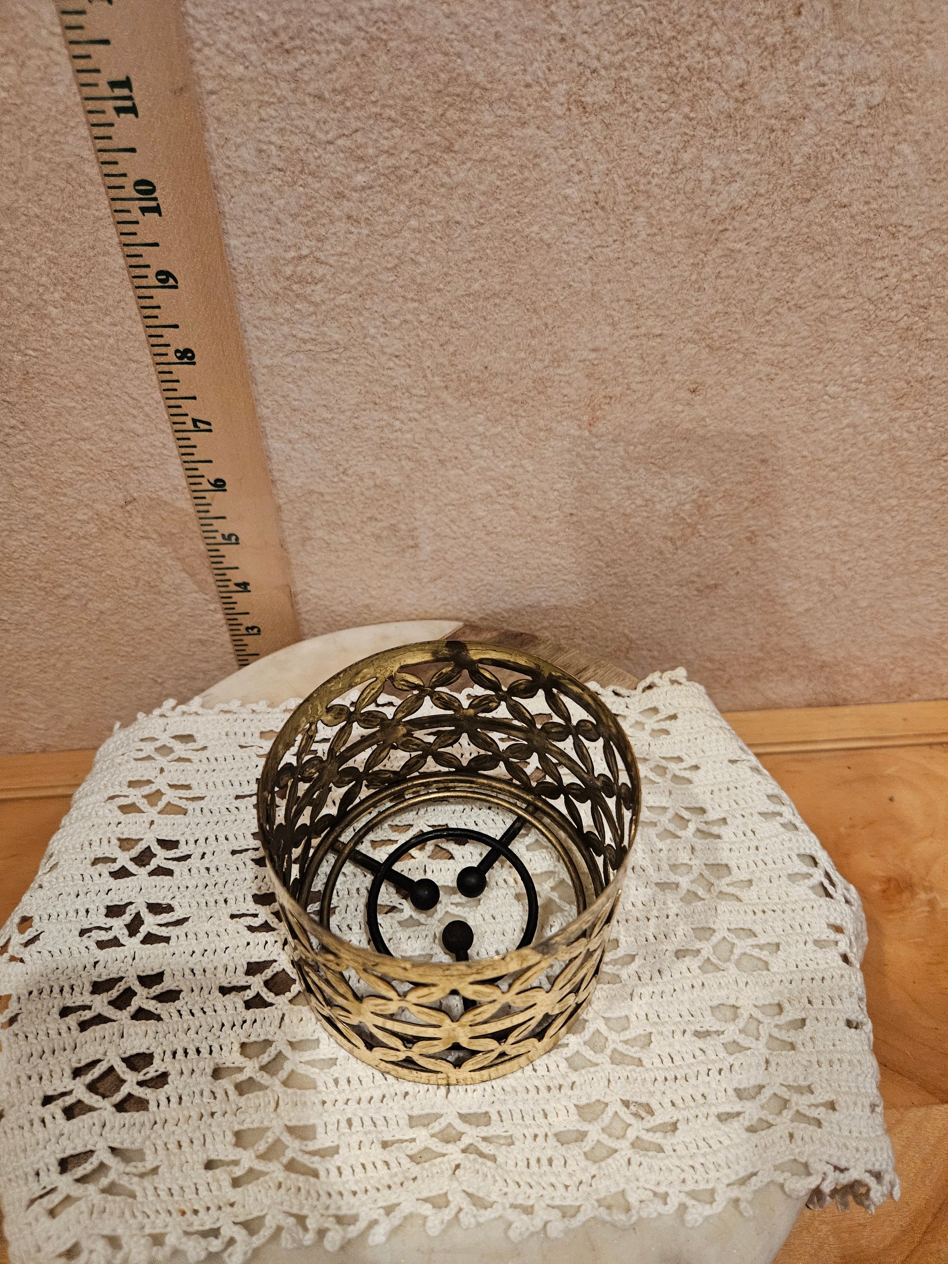 Vintage Brass Candle Holder