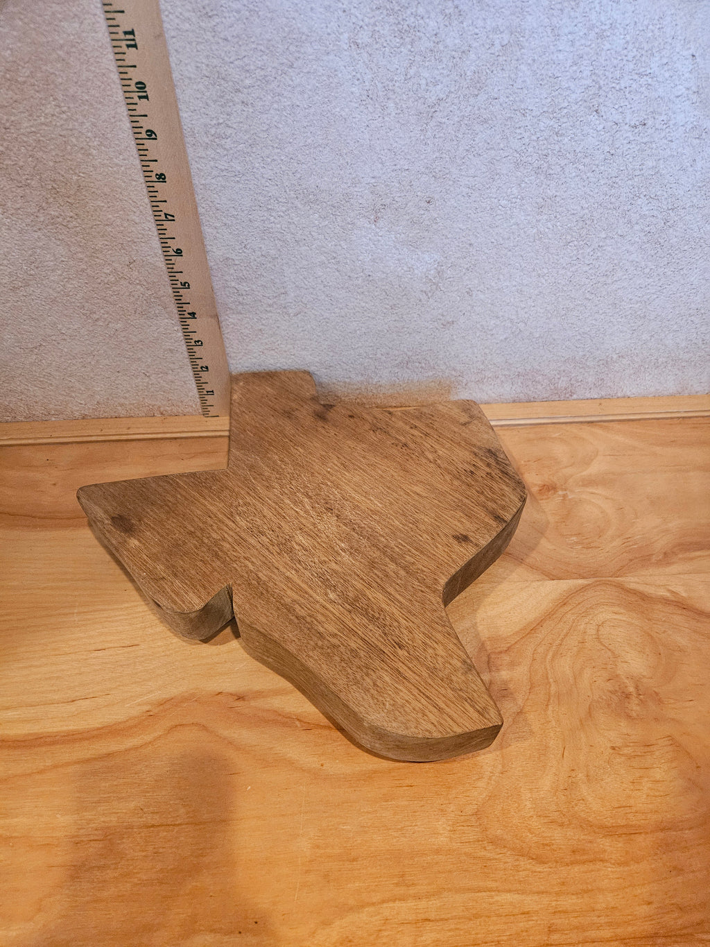 Wooden Texas Shaped Cutting Board