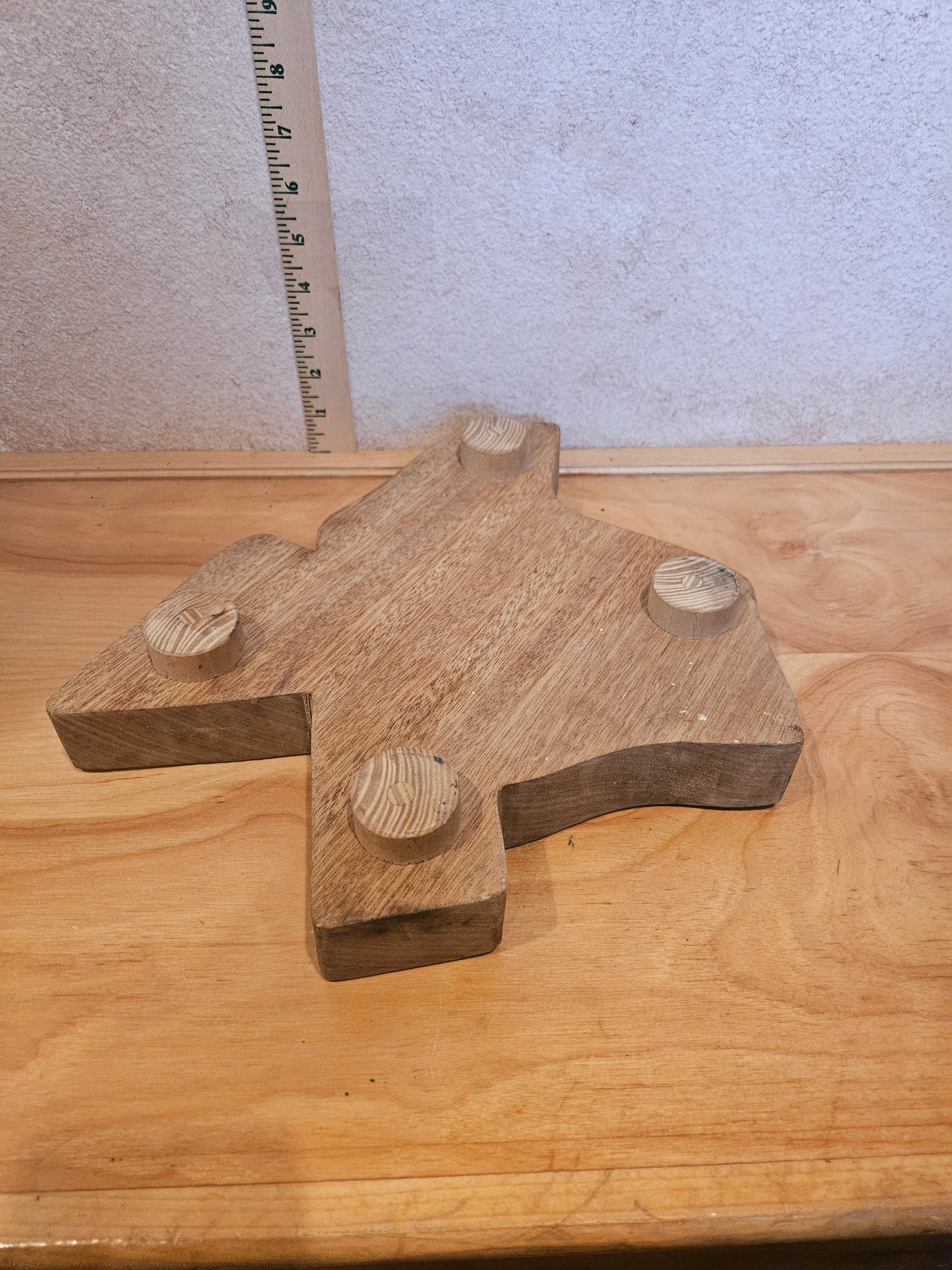 Wooden Texas Shaped Cutting Board