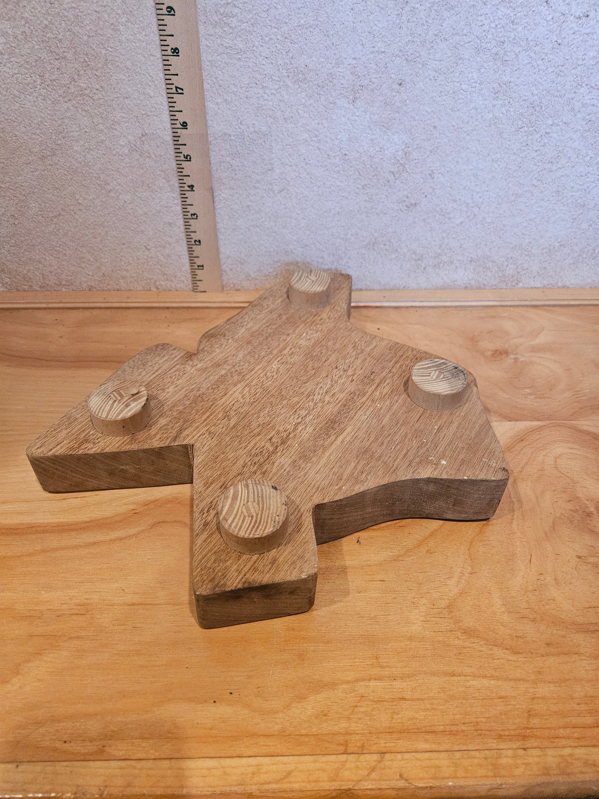 Wooden Texas Shaped Cutting Board