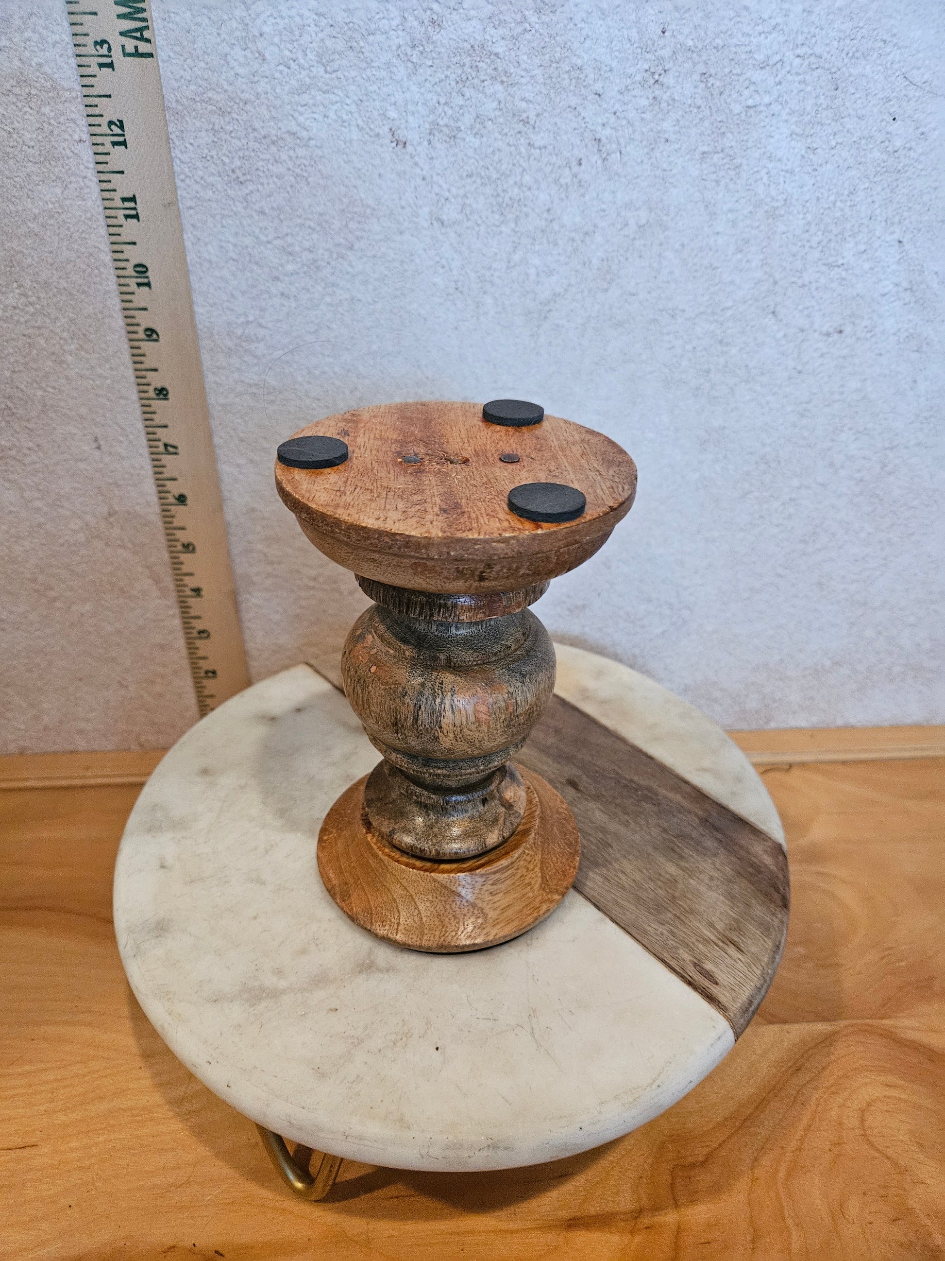 Wooden Candle Holder