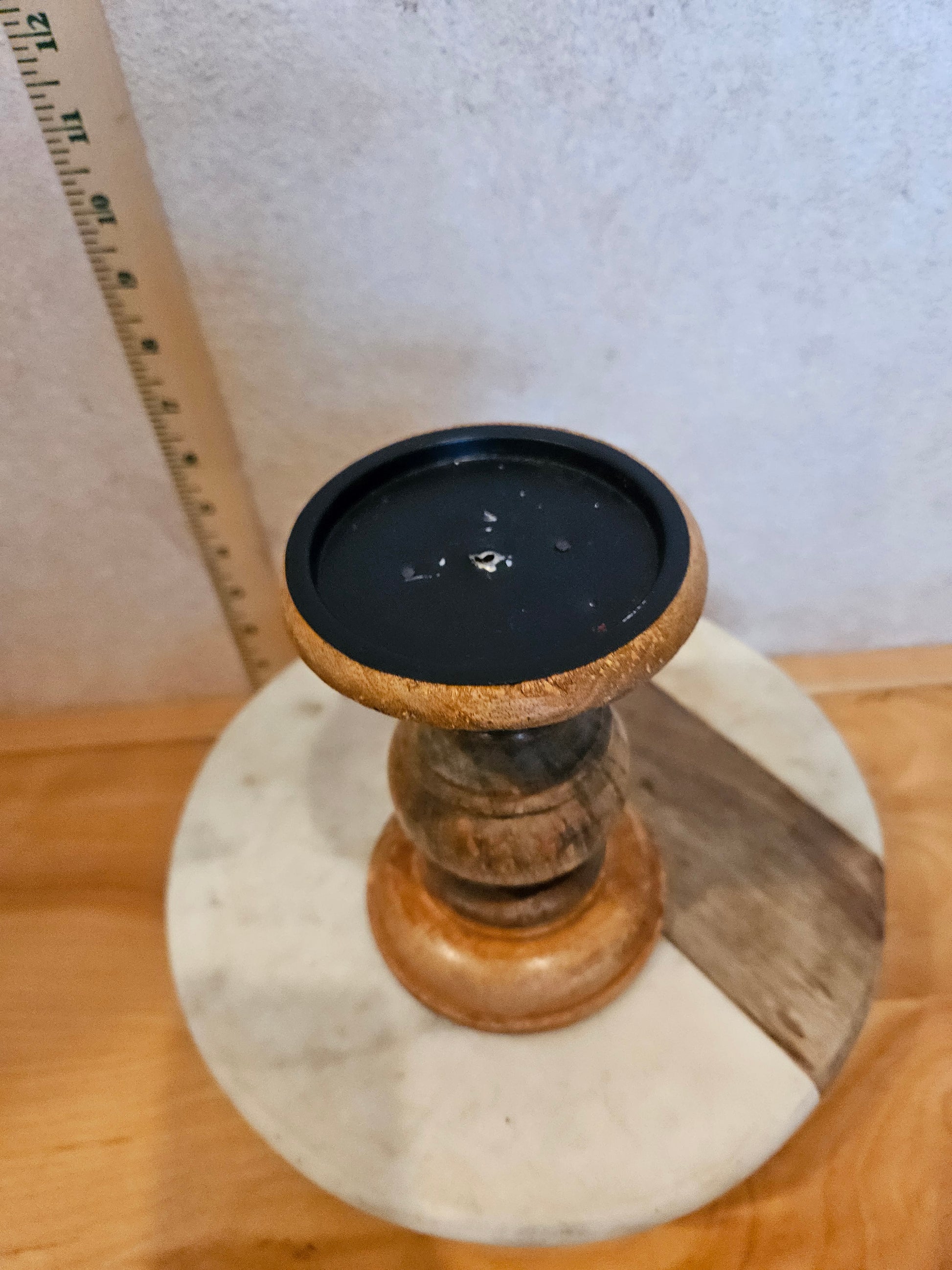 Wooden Candle Holder