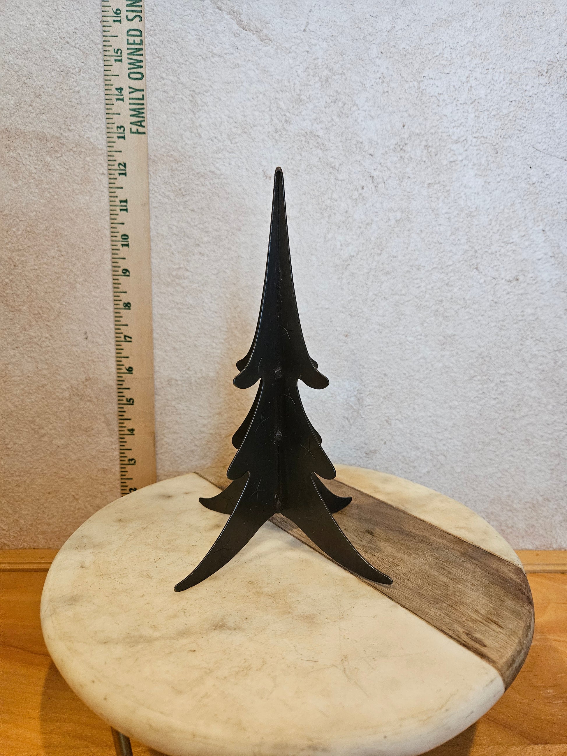 Modern Black Tree Stand Display