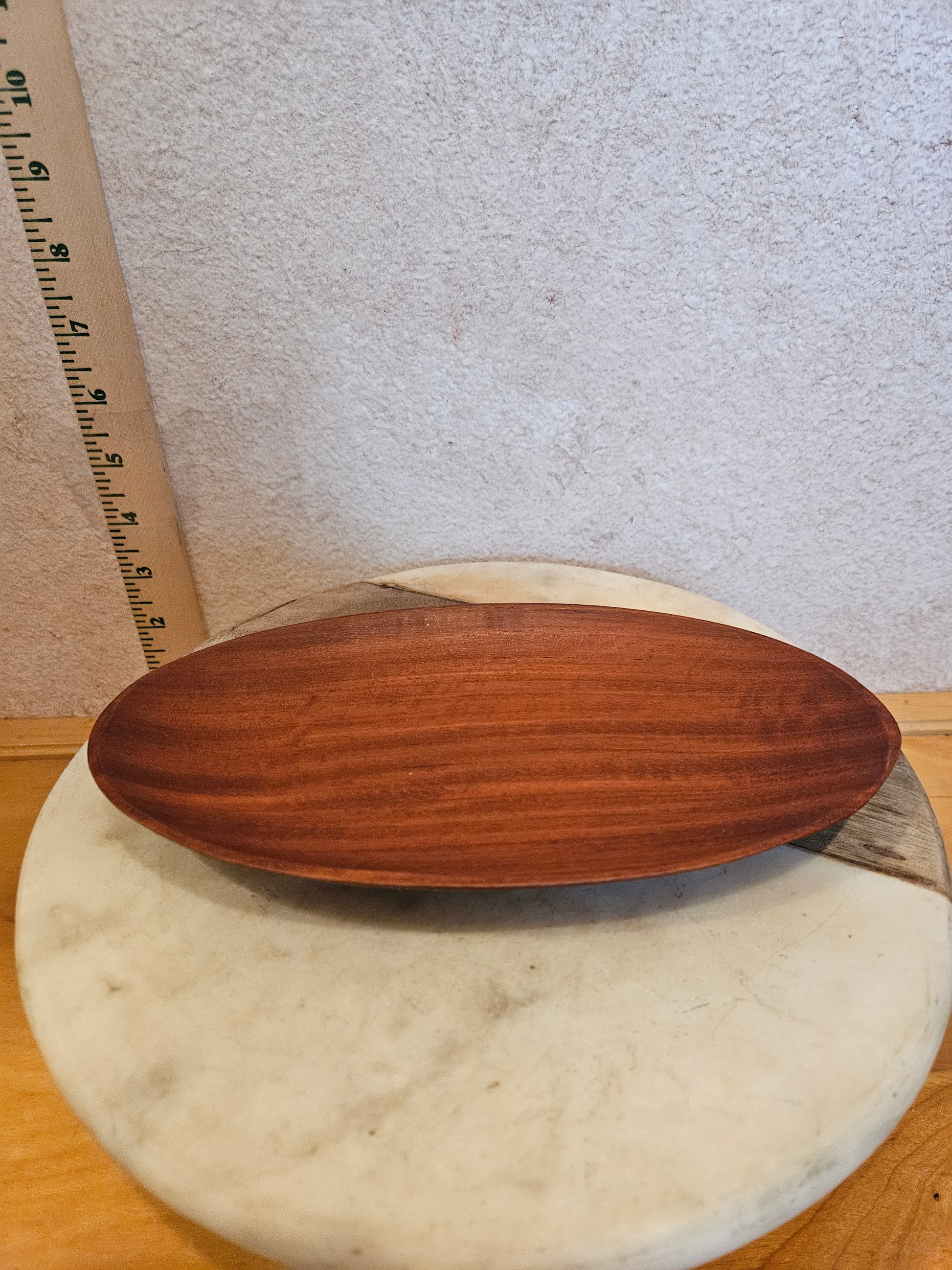 Wooden Oval Serving Platter