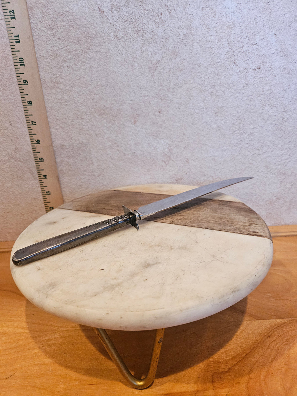 Vintage Silver Plated Butter Knife