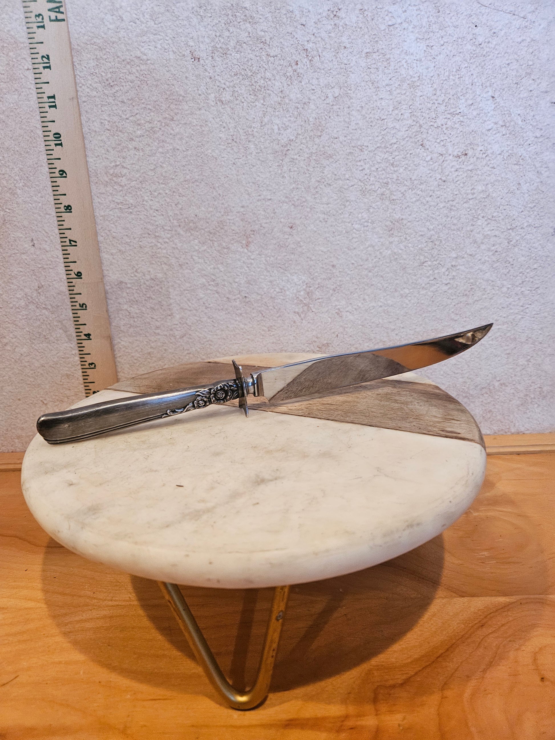 Vintage Silver Plated Butter Knife