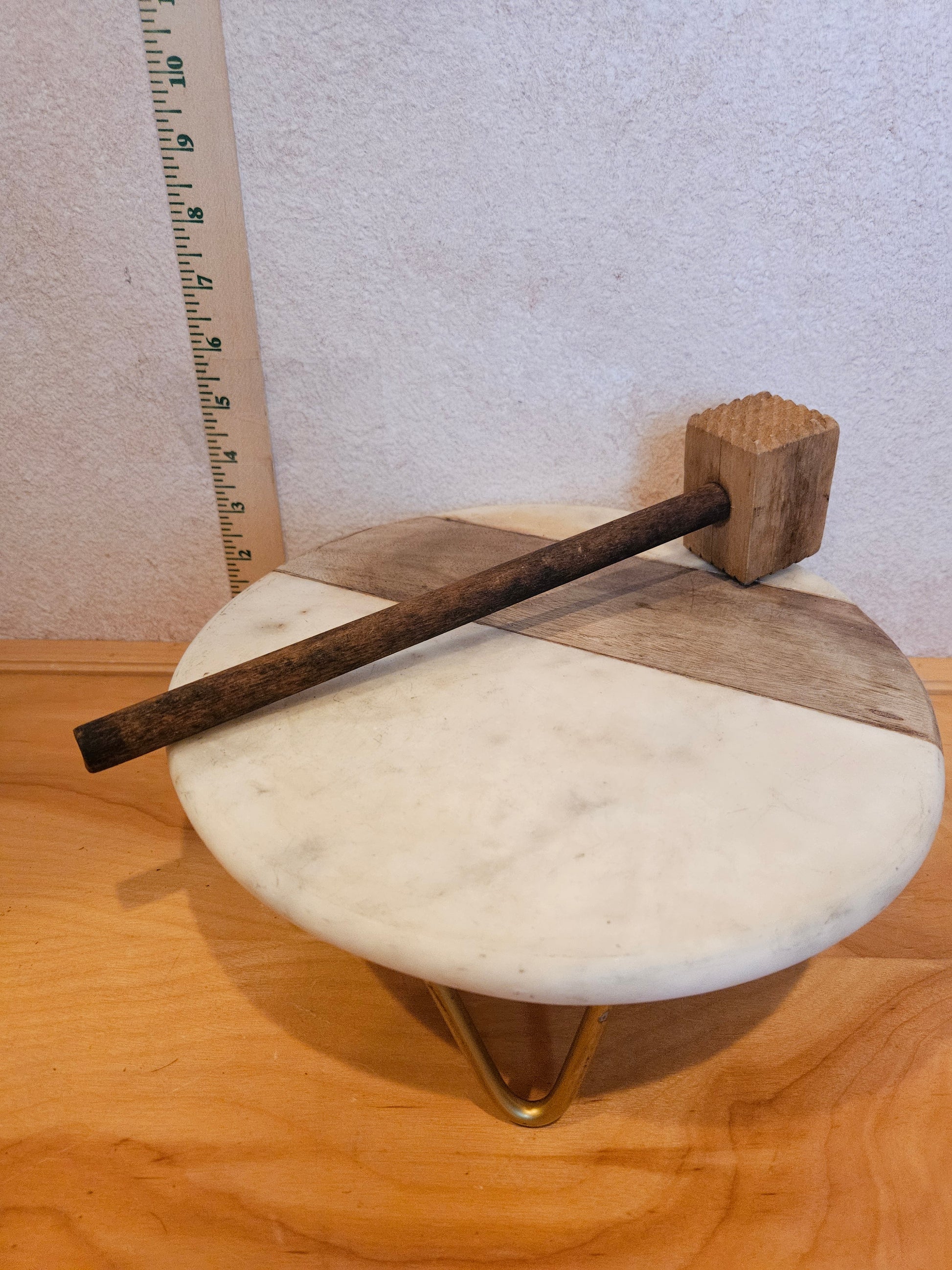 Wooden Mallet with Square Head