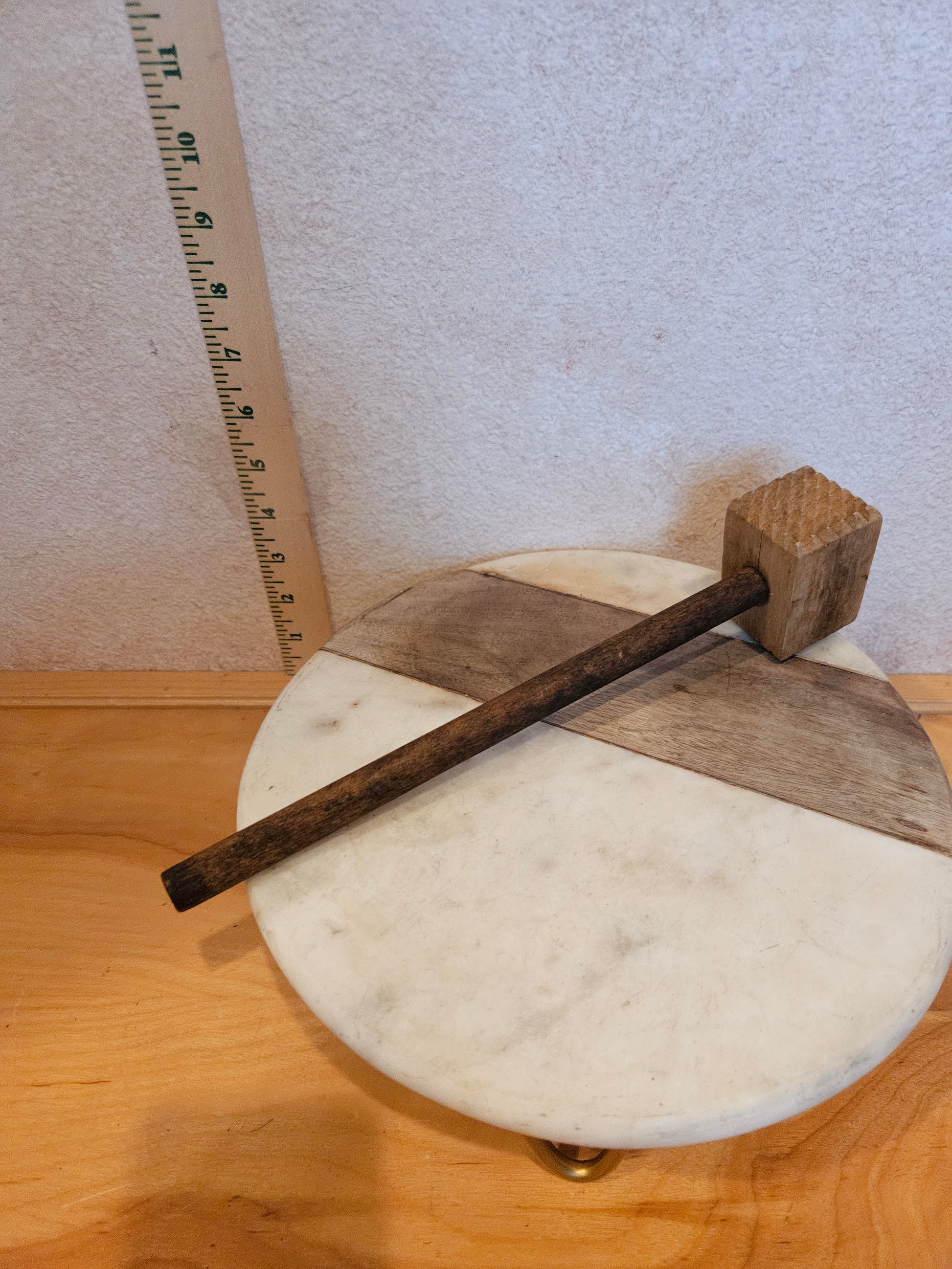 Wooden Mallet with Square Head