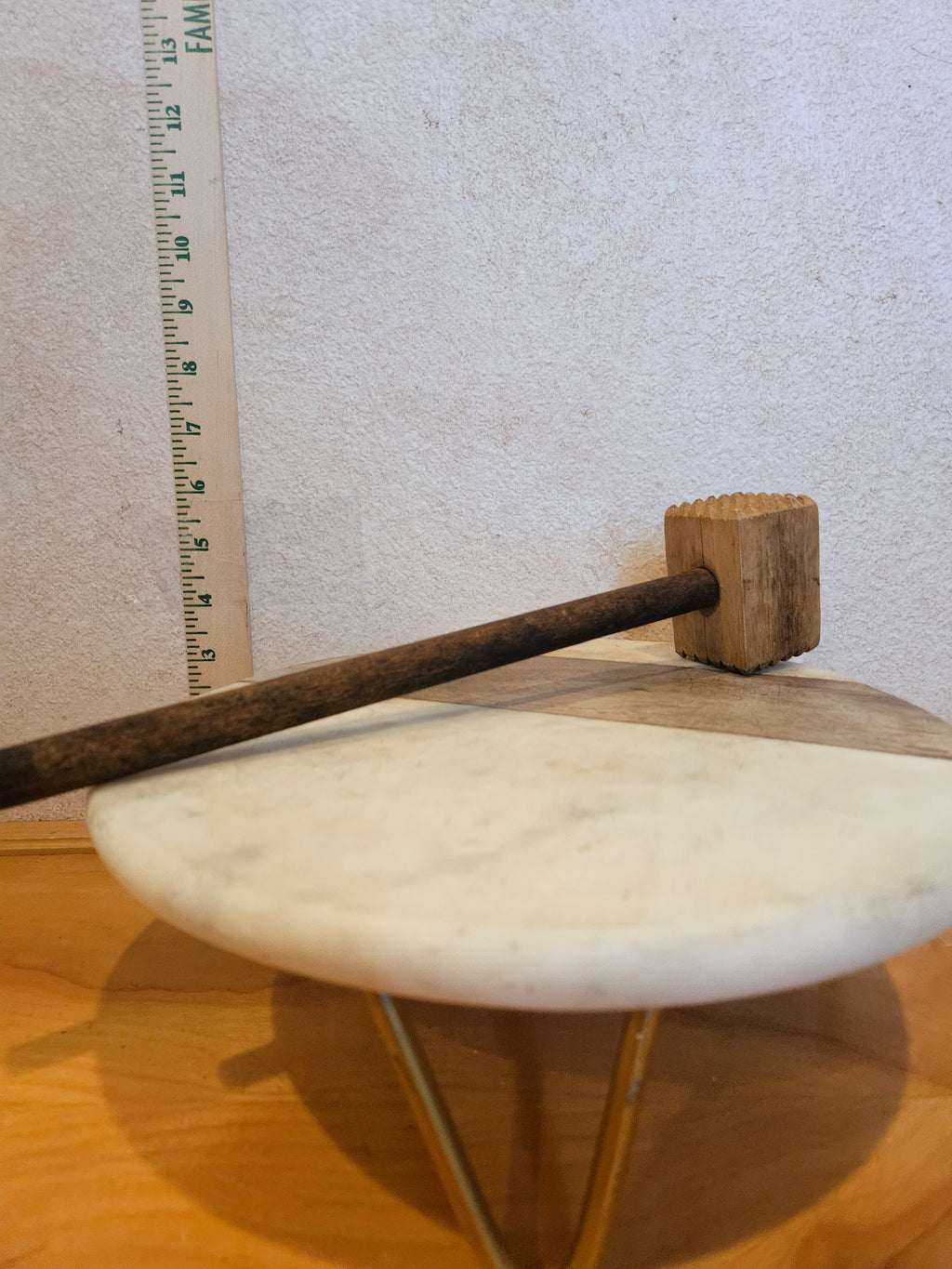 Wooden Mallet with Square Head