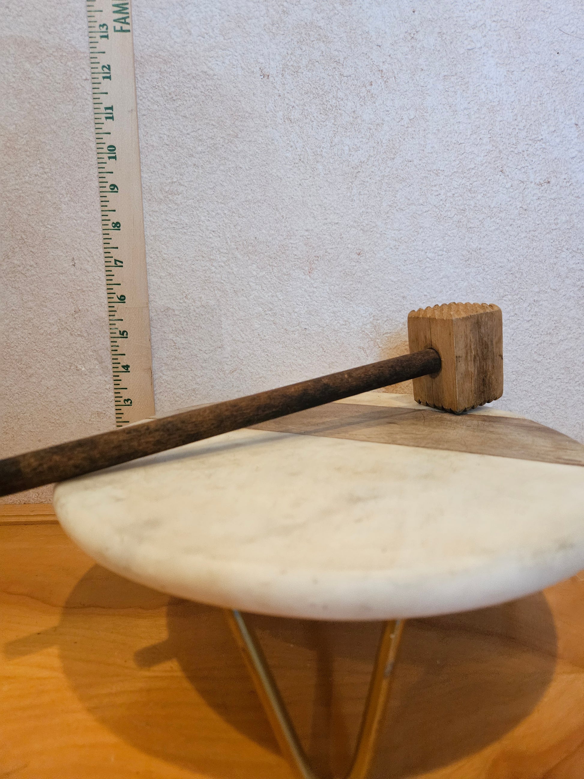 Wooden Mallet with Square Head