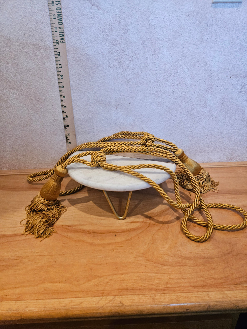 Gold Decorative Curtain Tiebacks