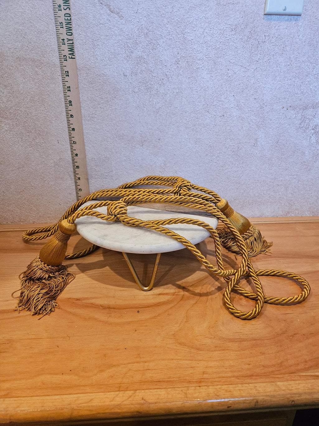 Gold Decorative Curtain Tiebacks