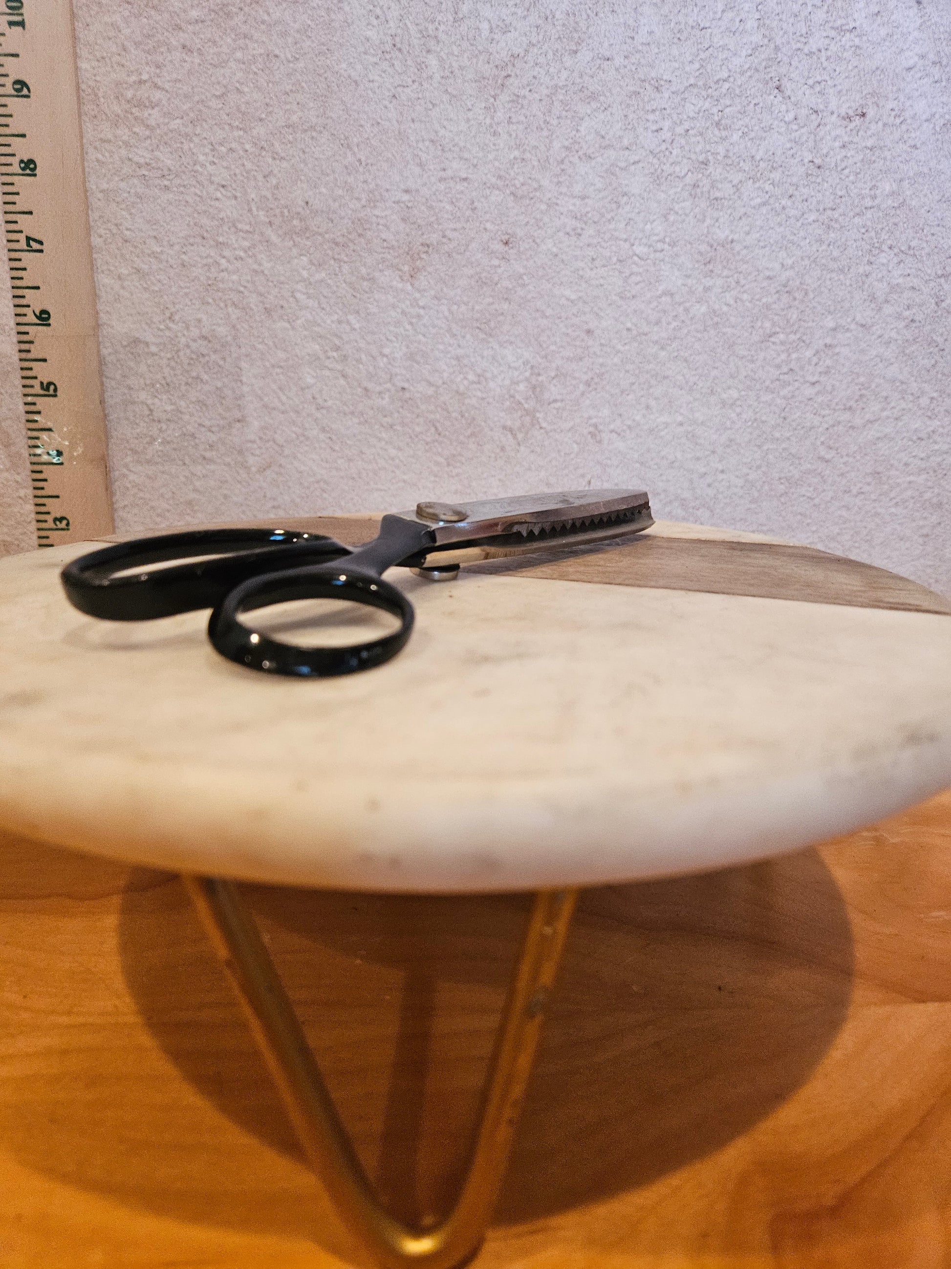 Black Scissors with Stainless Steel Blades