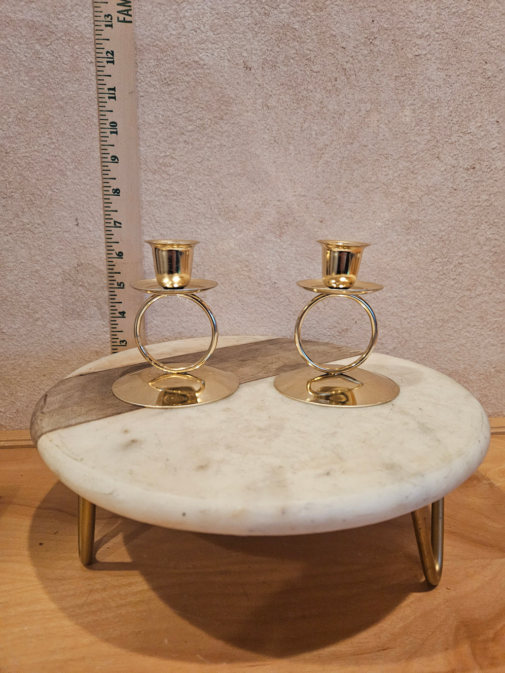 Gold Candle Holders