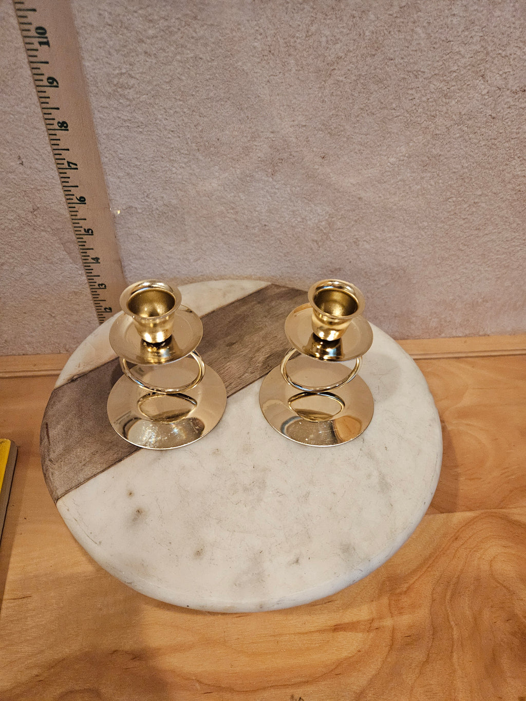 Gold Candle Holders