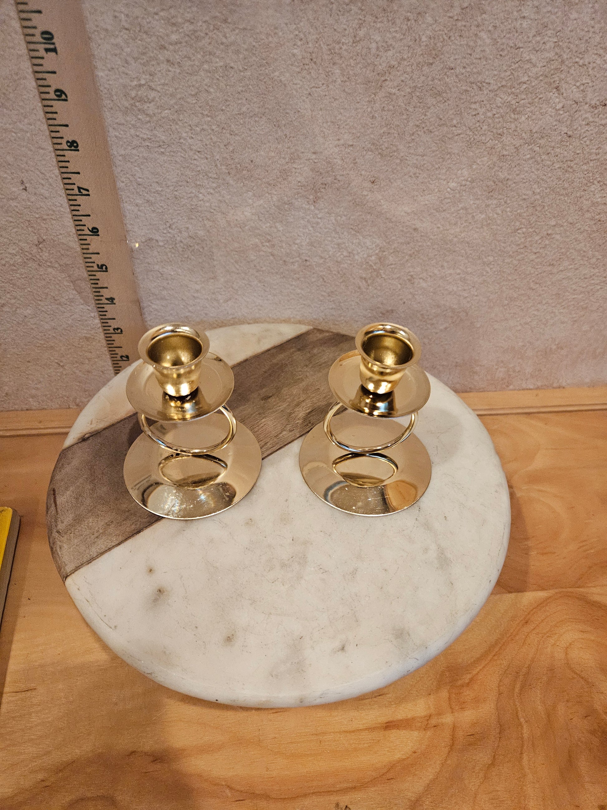 Gold Candle Holders