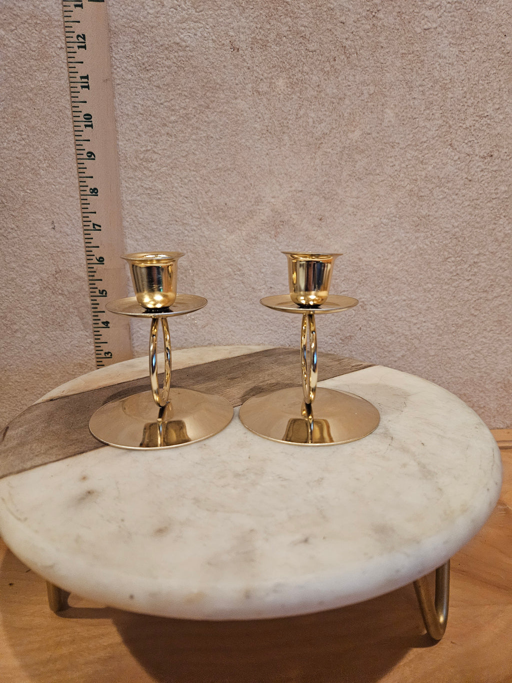 Gold Candle Holders