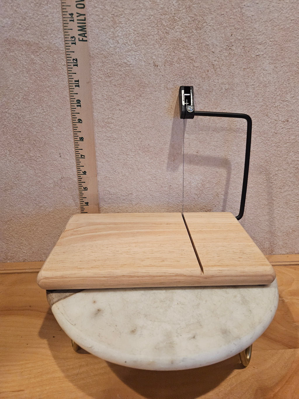 Prodyne Cheese Slicer with Marble Base