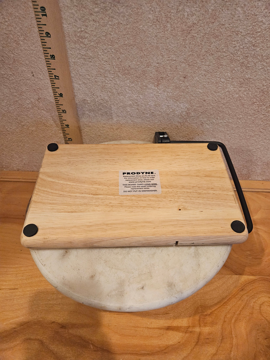 Prodyne Cheese Slicer with Marble Base