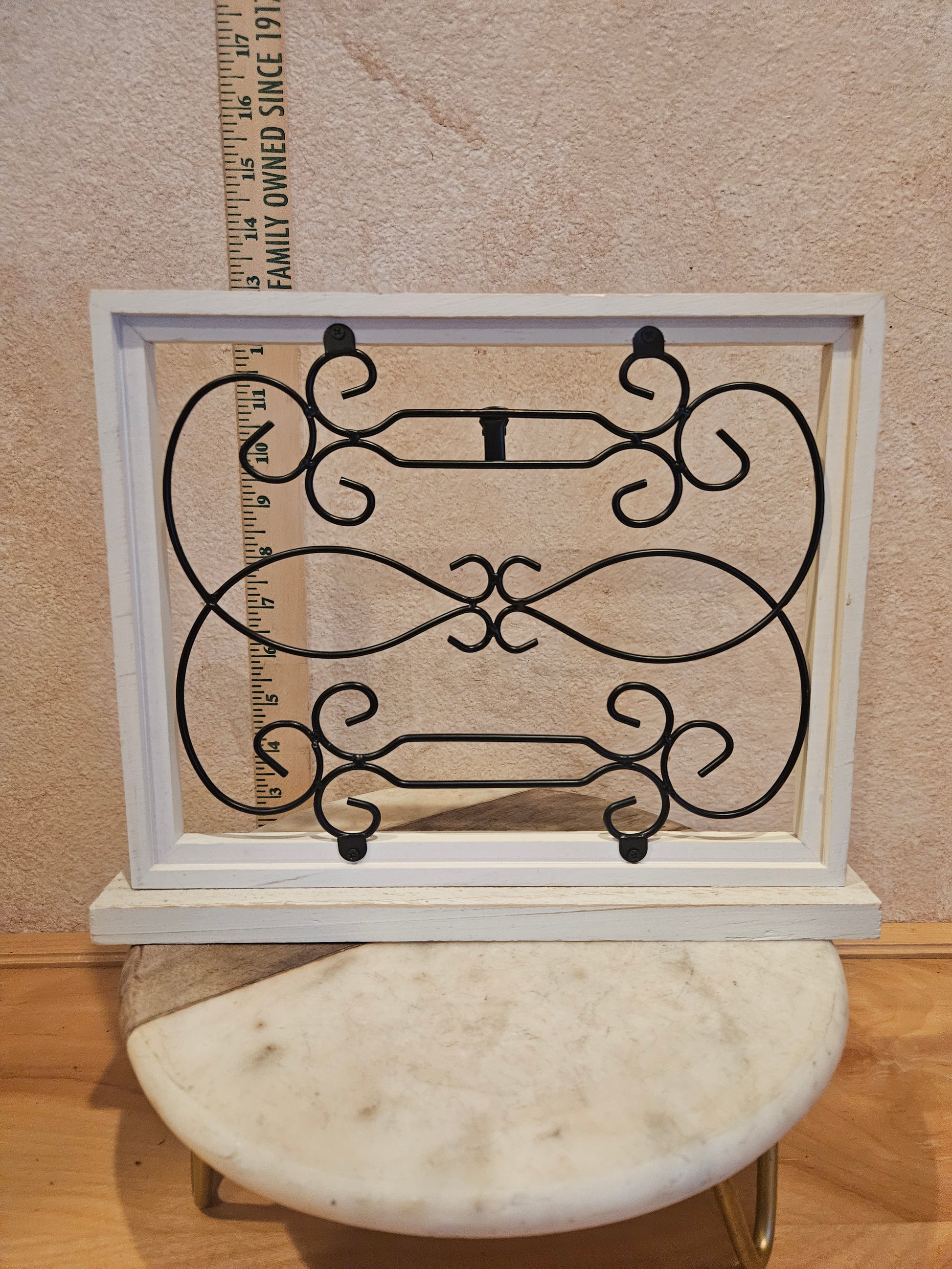 Decorative Wire and Wood Frame