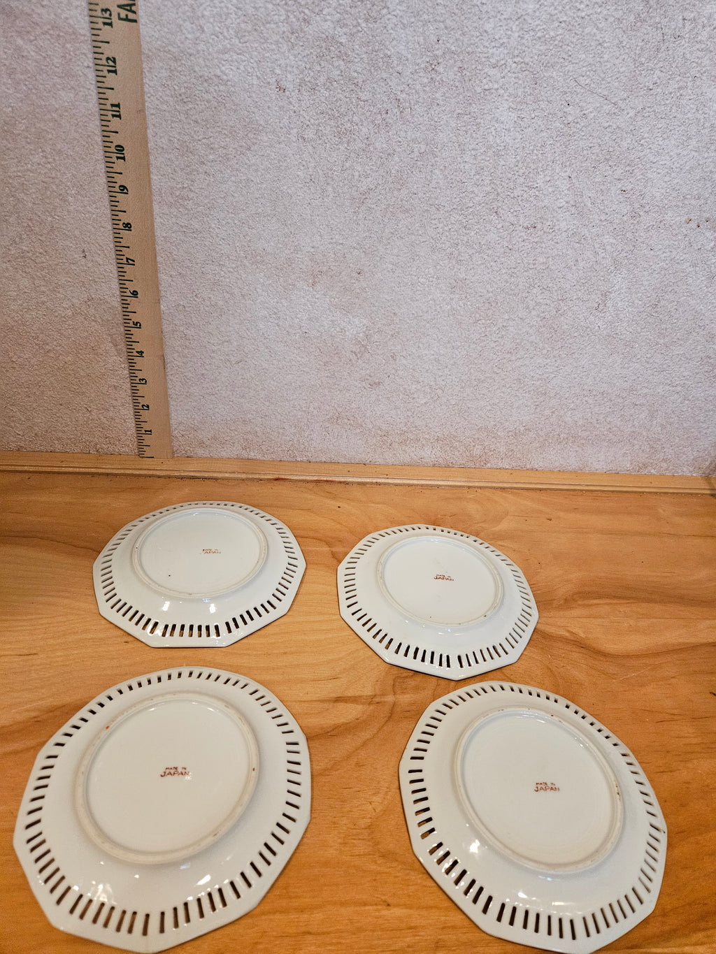 Set of Floral Design Plates