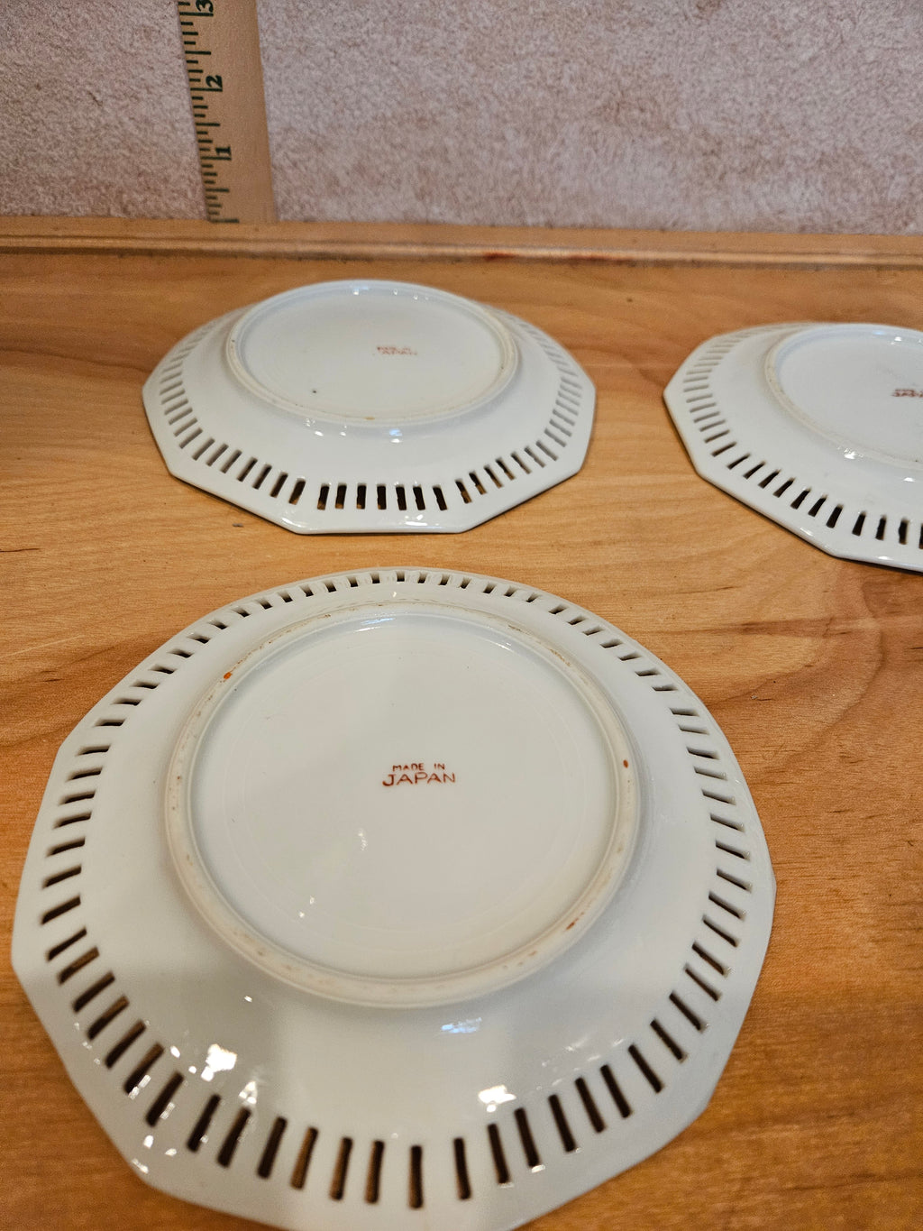 Set of Floral Design Plates
