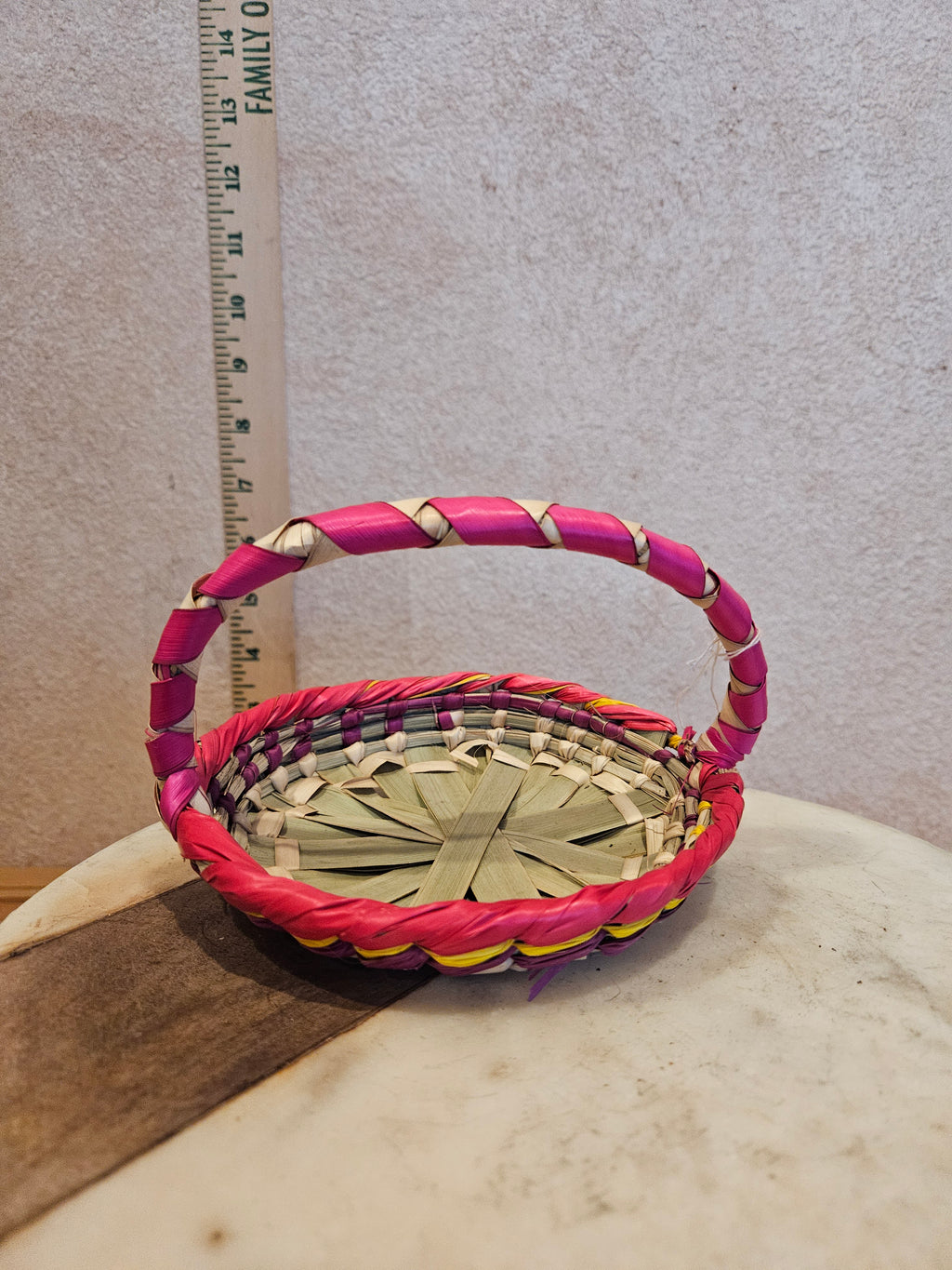 Colorful Handwoven Small Basket
